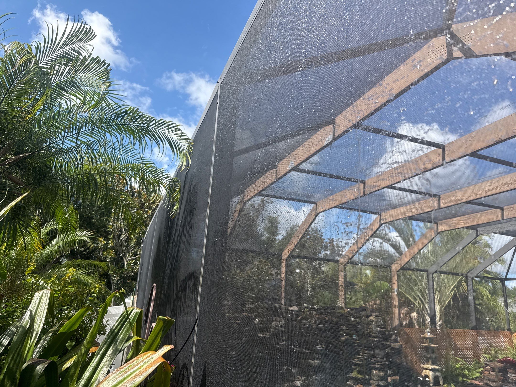 Pool Cage Screen Enclosure Cleaning – Oakley Community, Ellenton, FL 34222 by Sunshine AquaWash