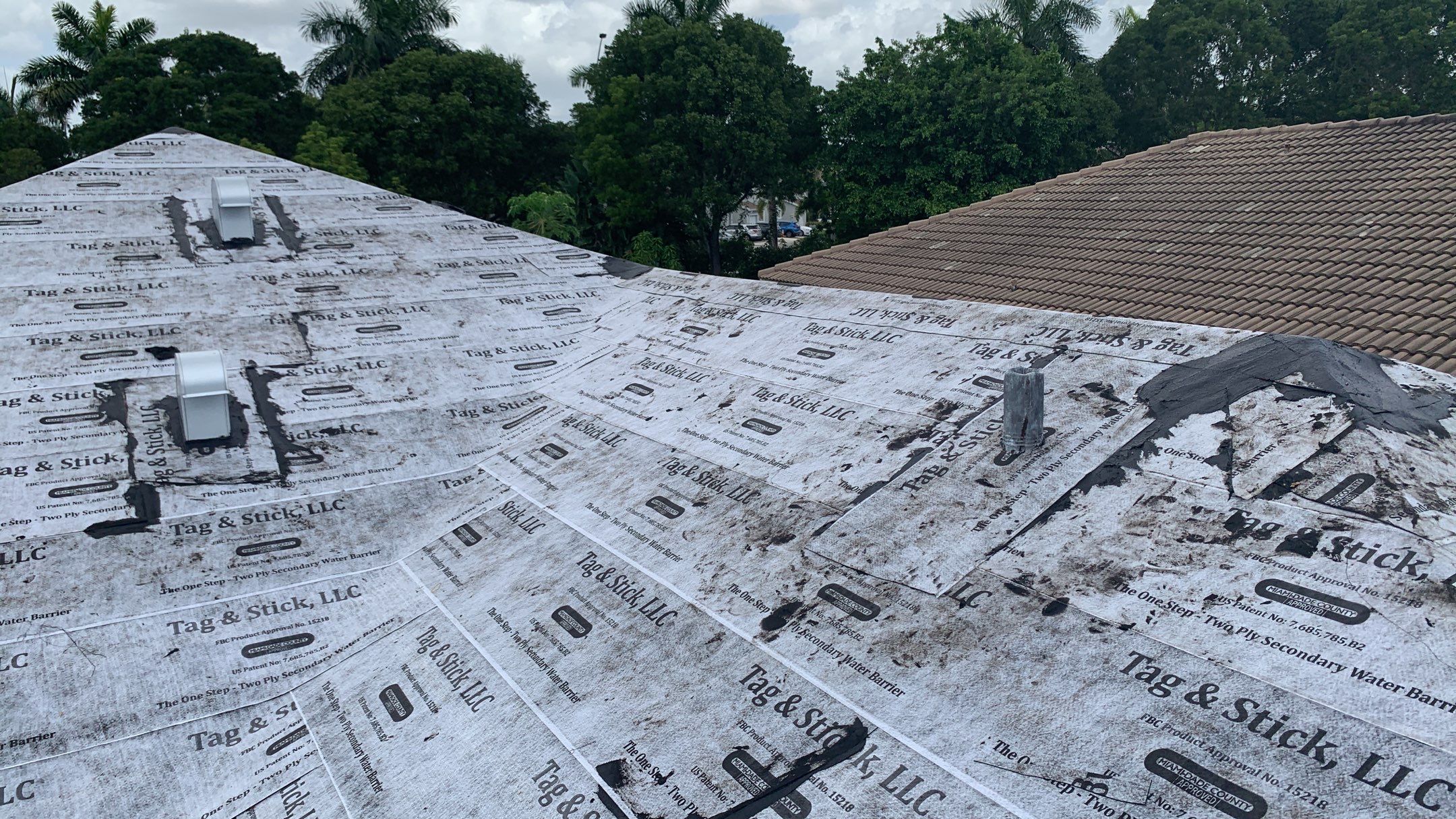 Residential Roofing Installation using Eagle Roofing Tile by BLUES BROTHERS ROOFING