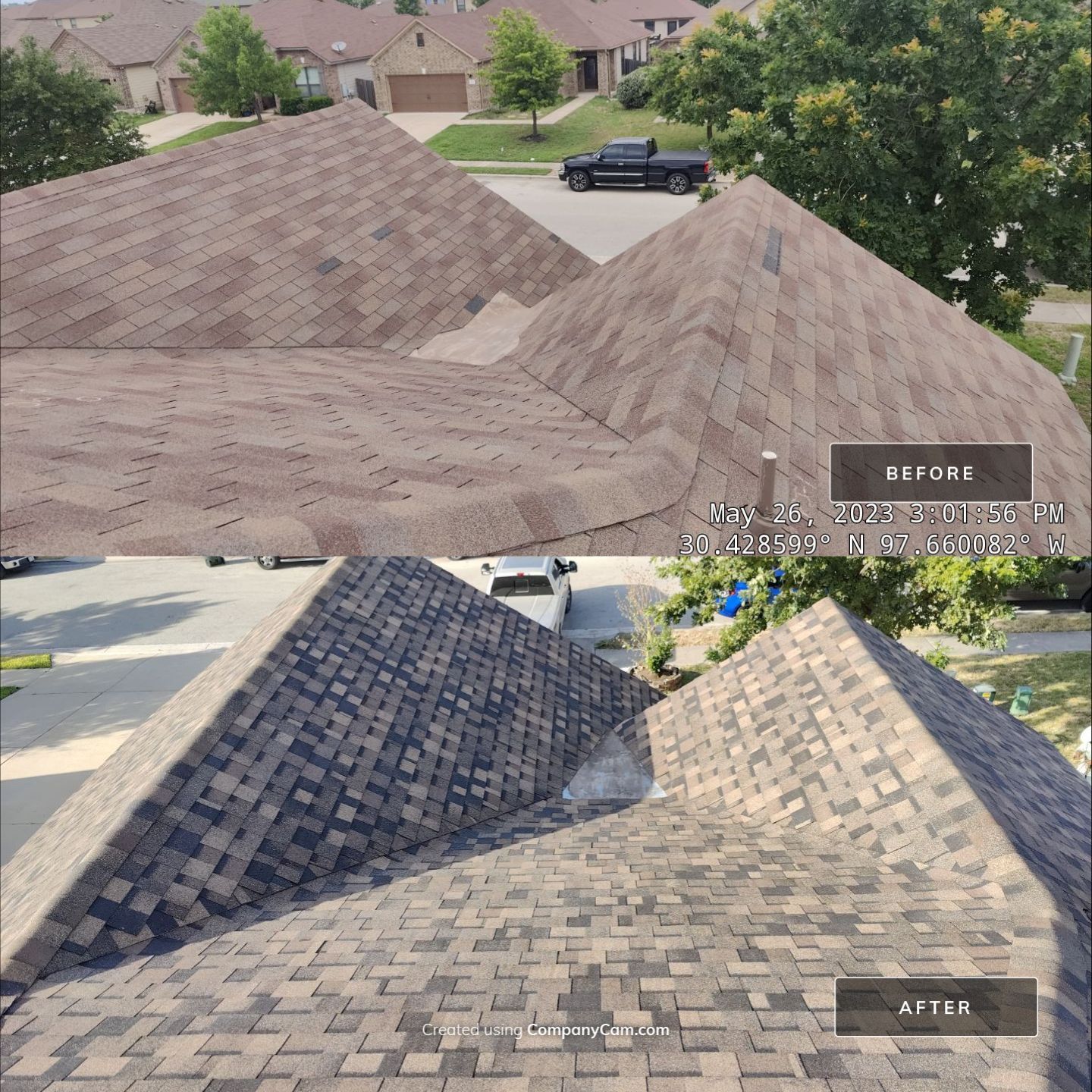 Residential Roofing Installation using IKO Dynasty by DeZign Roofing & Exteriors