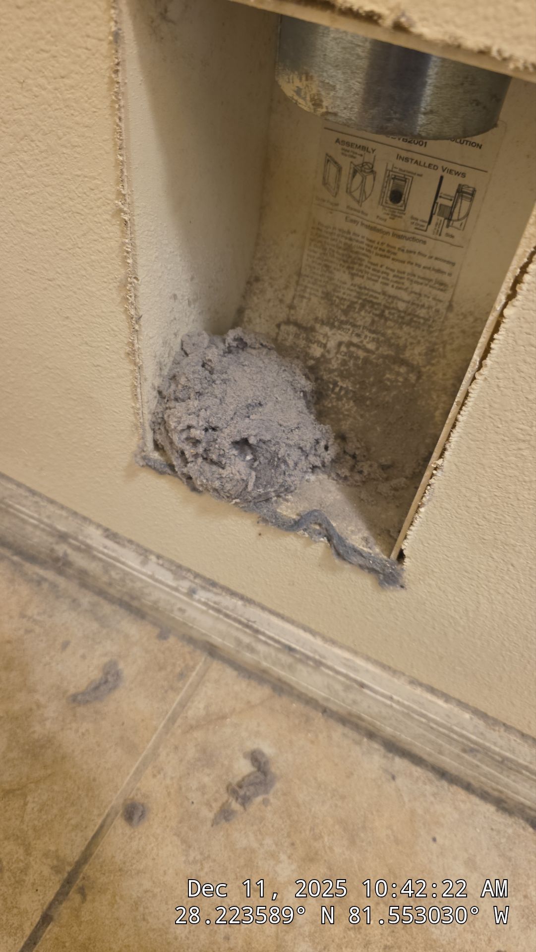 Dryer Vent Cleaning in Davenport by Hygienic Air, Inc