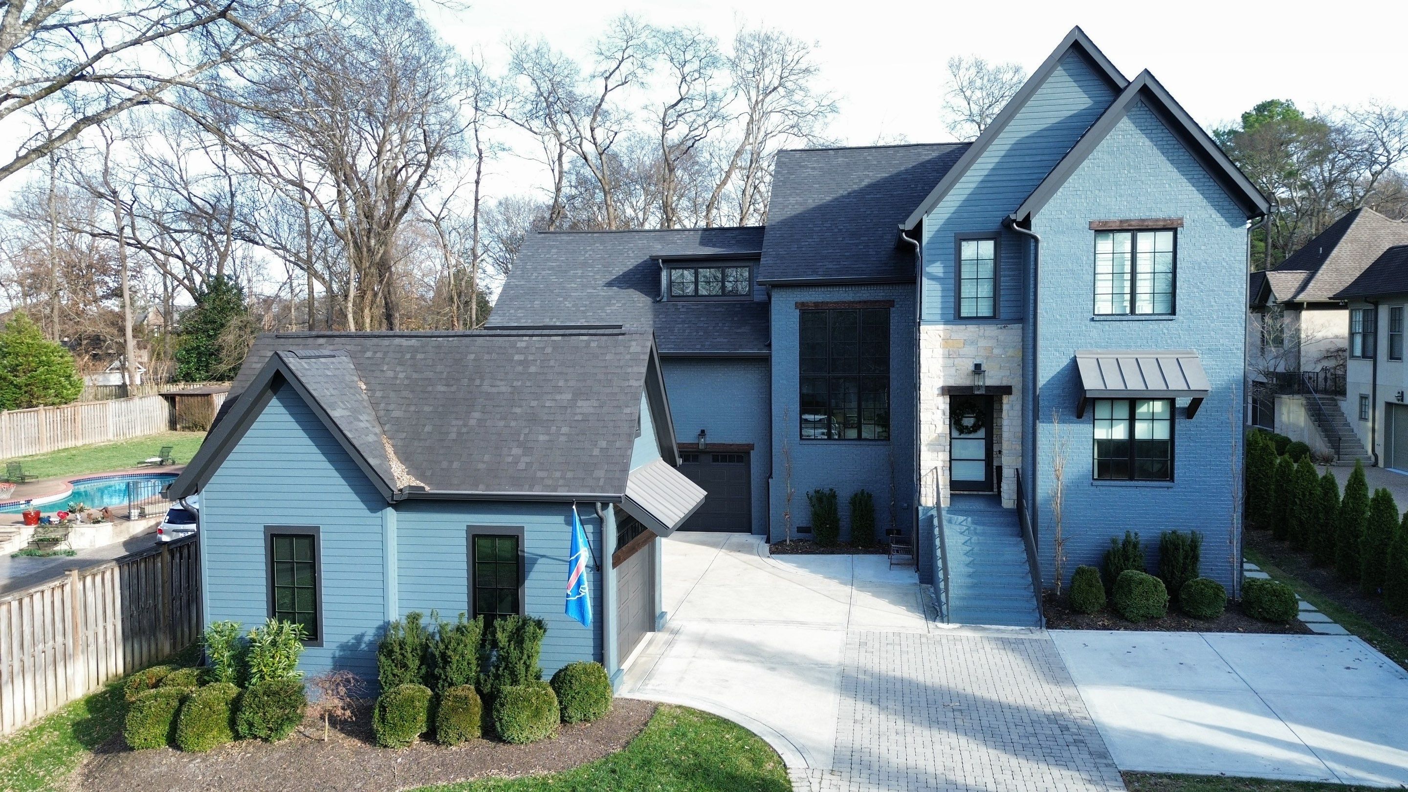 Exterior Painting in Nashville by Music City Improvements