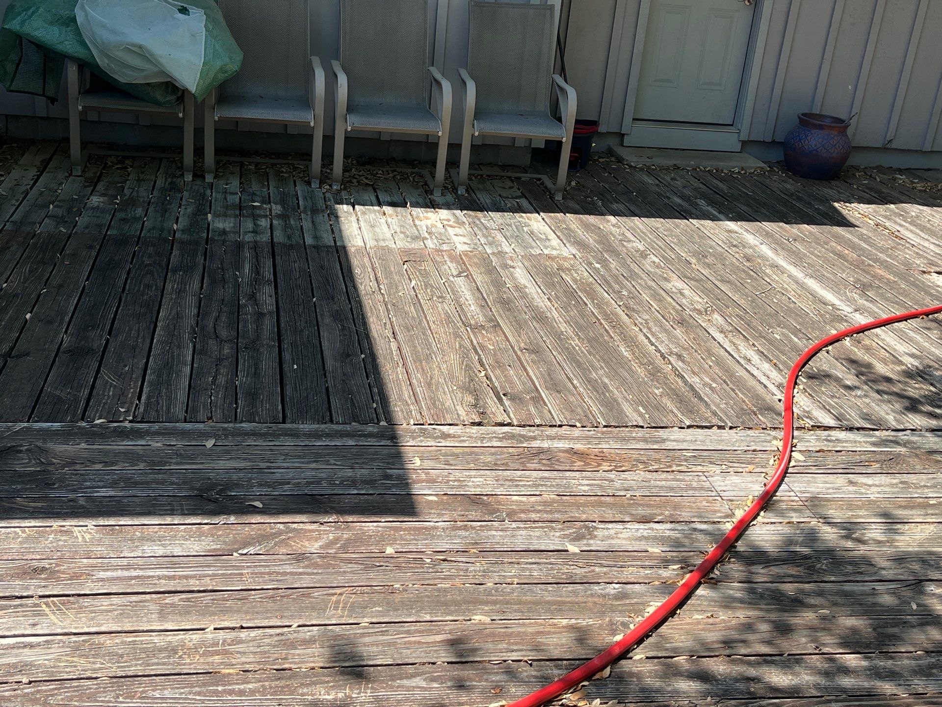 Deck Repair using Pressure-treated lumber by TEXFIX LLC
