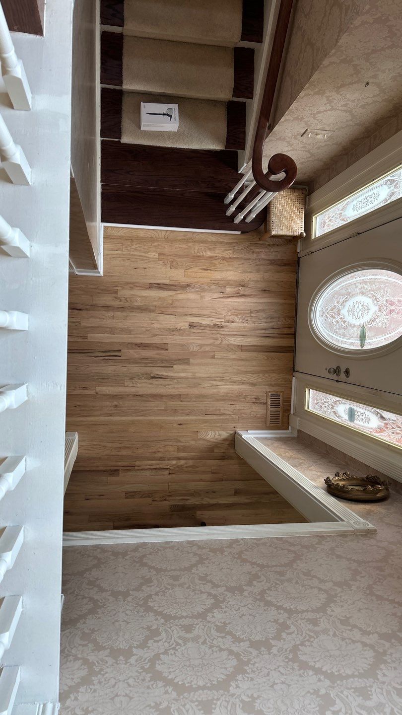 Natural refinish by Footprints Floors of Nashville