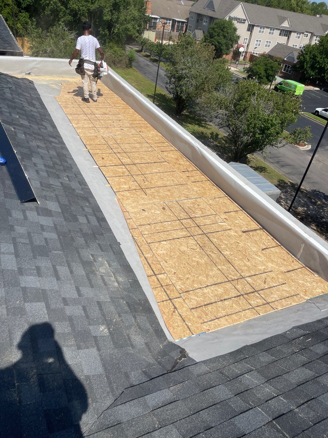 Commercial Roofing Installation using Roof Replacement by American Roofing & Construction LLC