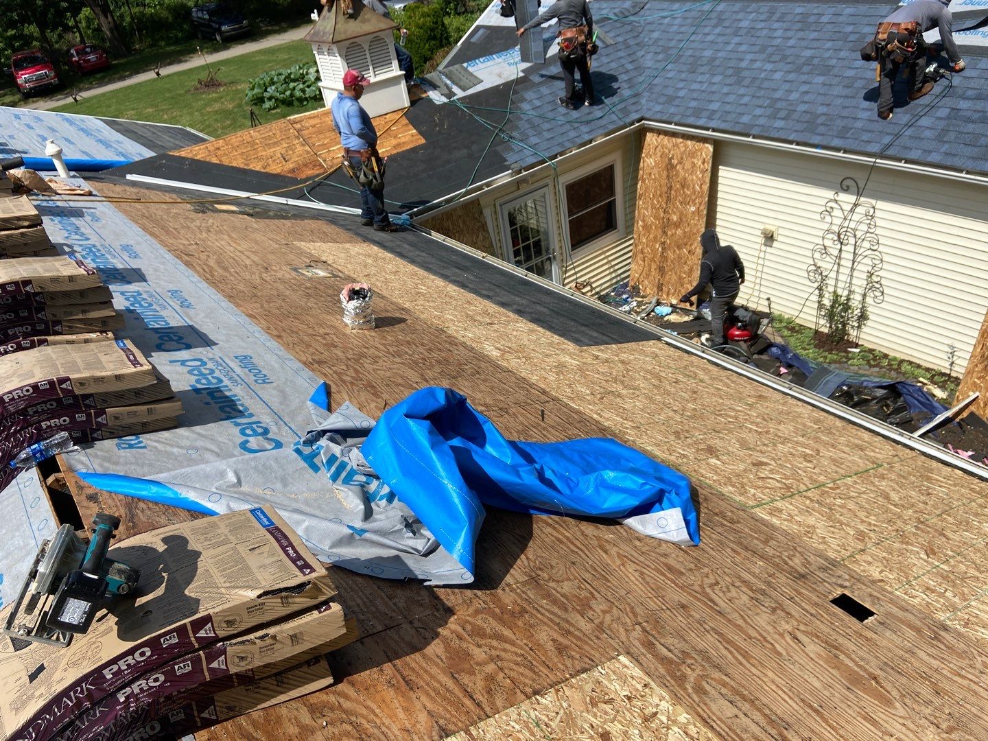 Roof Replacement using CertainTeed Landmark by 180 Contractors