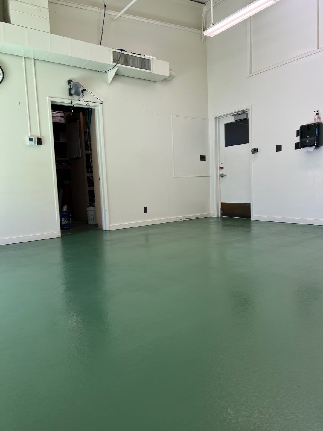 Custom Concrete Coating at Modesto Junior College by Lancaster Painting