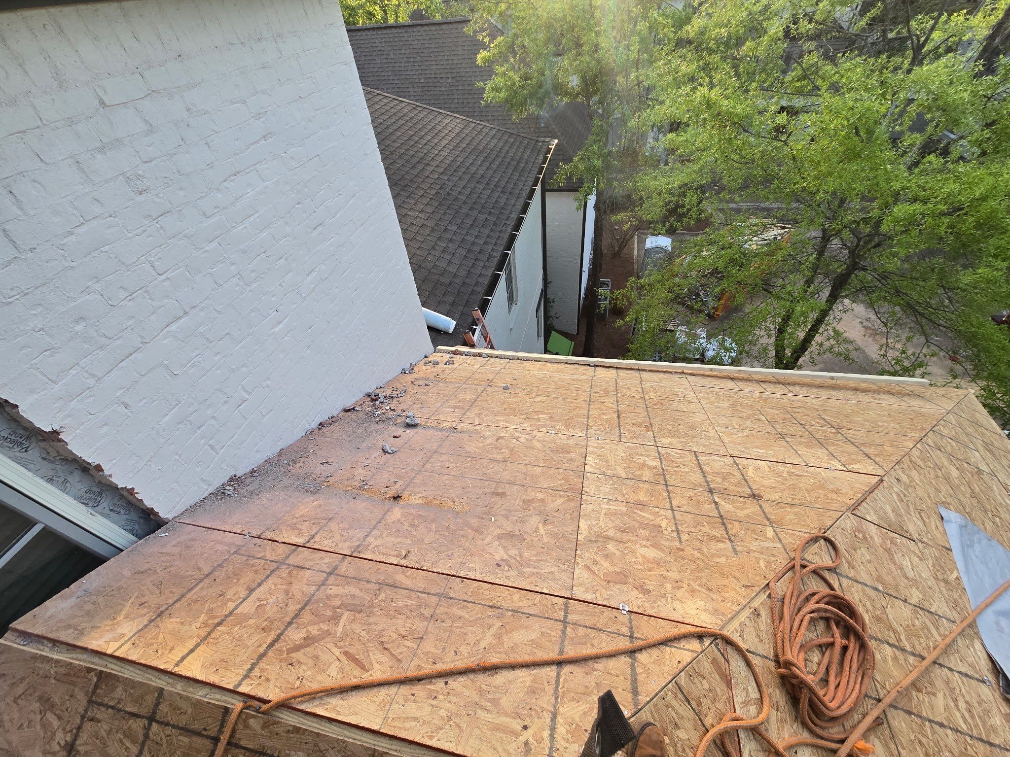 Residential Roof Replacement and Two-Story Porch Addition in Oxford by Revival Roofing Services