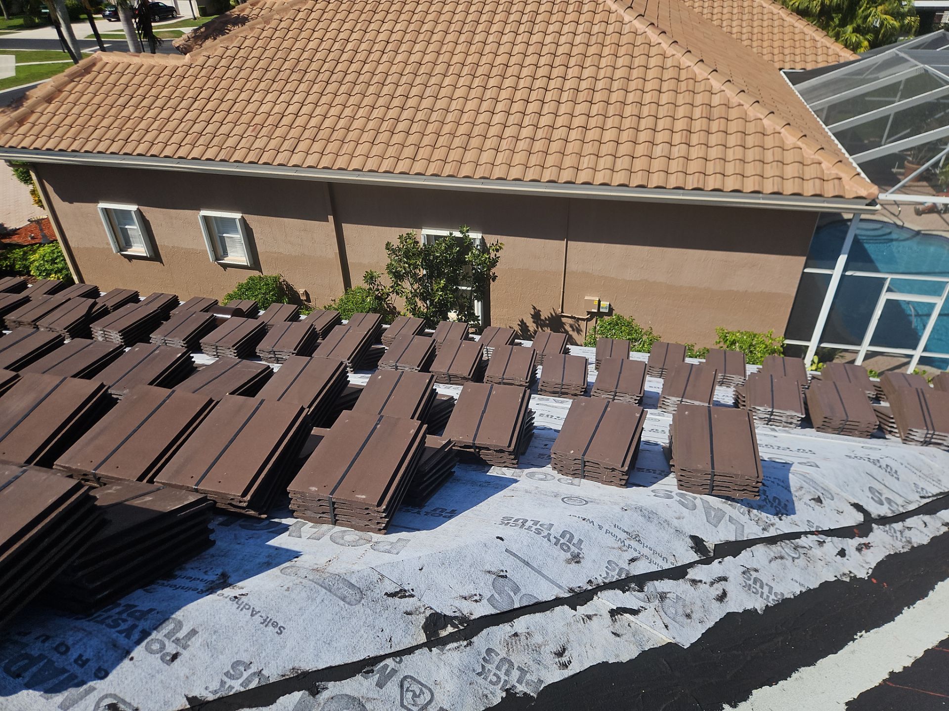 Residential Roofing Installation using WestLake Roofing Tile by BLUES BROTHERS ROOFING