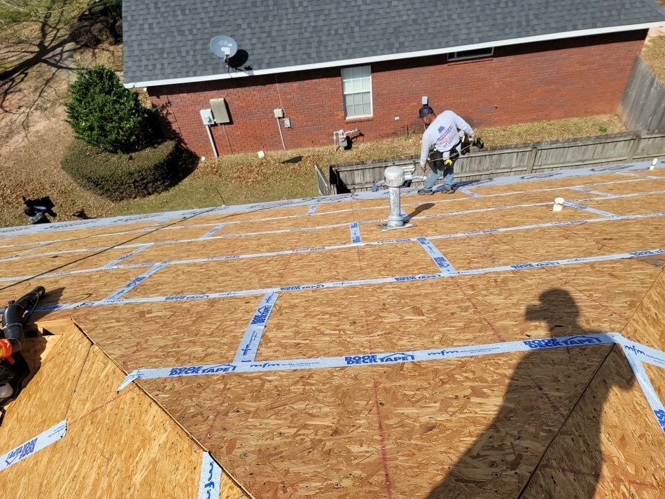 Residential Roofing Installation using Roof Replacement by American Roofing & Construction LLC