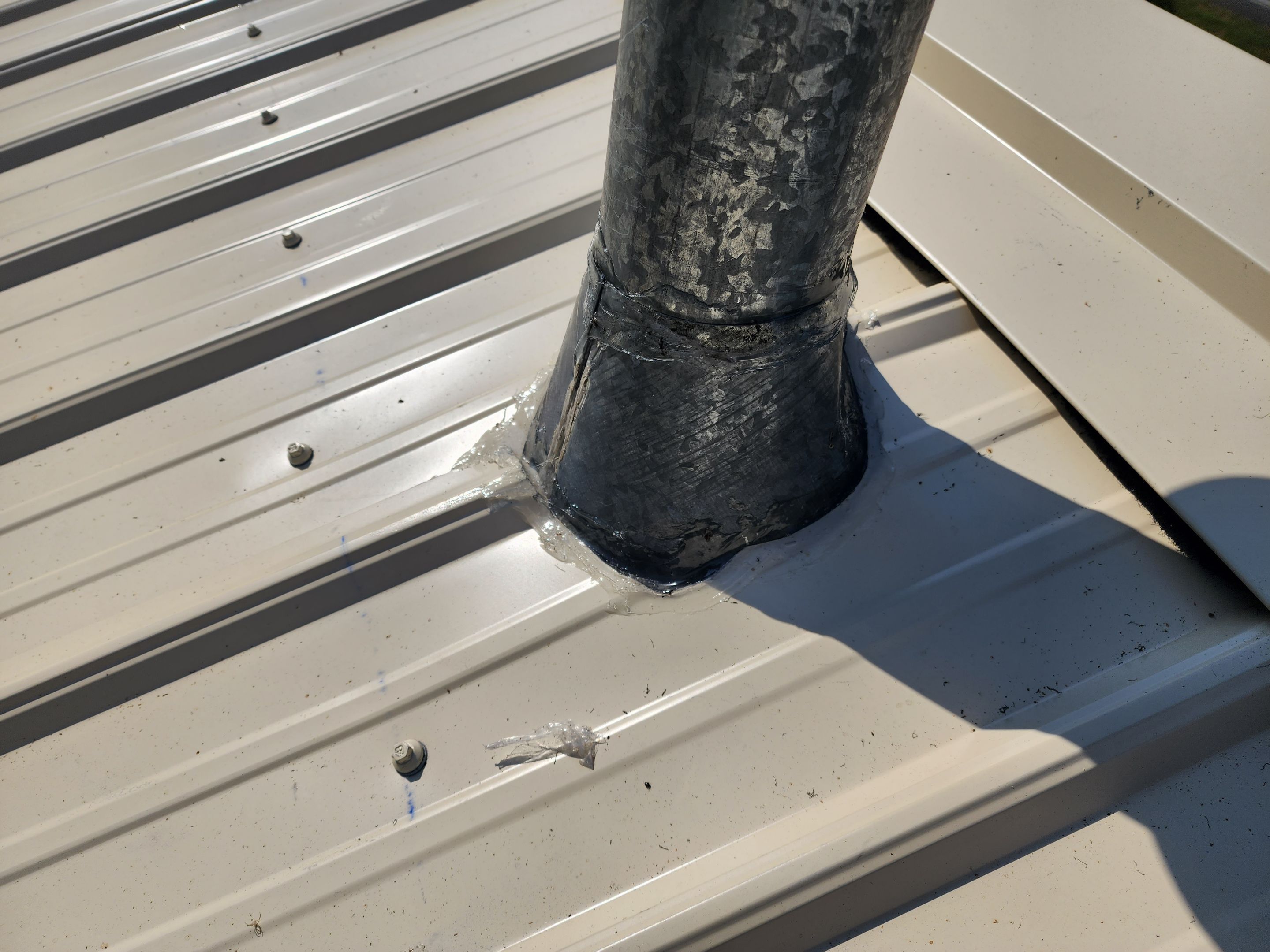 Residential Metal Roof Replacement using Reed's Metals by Hostetler Roofing