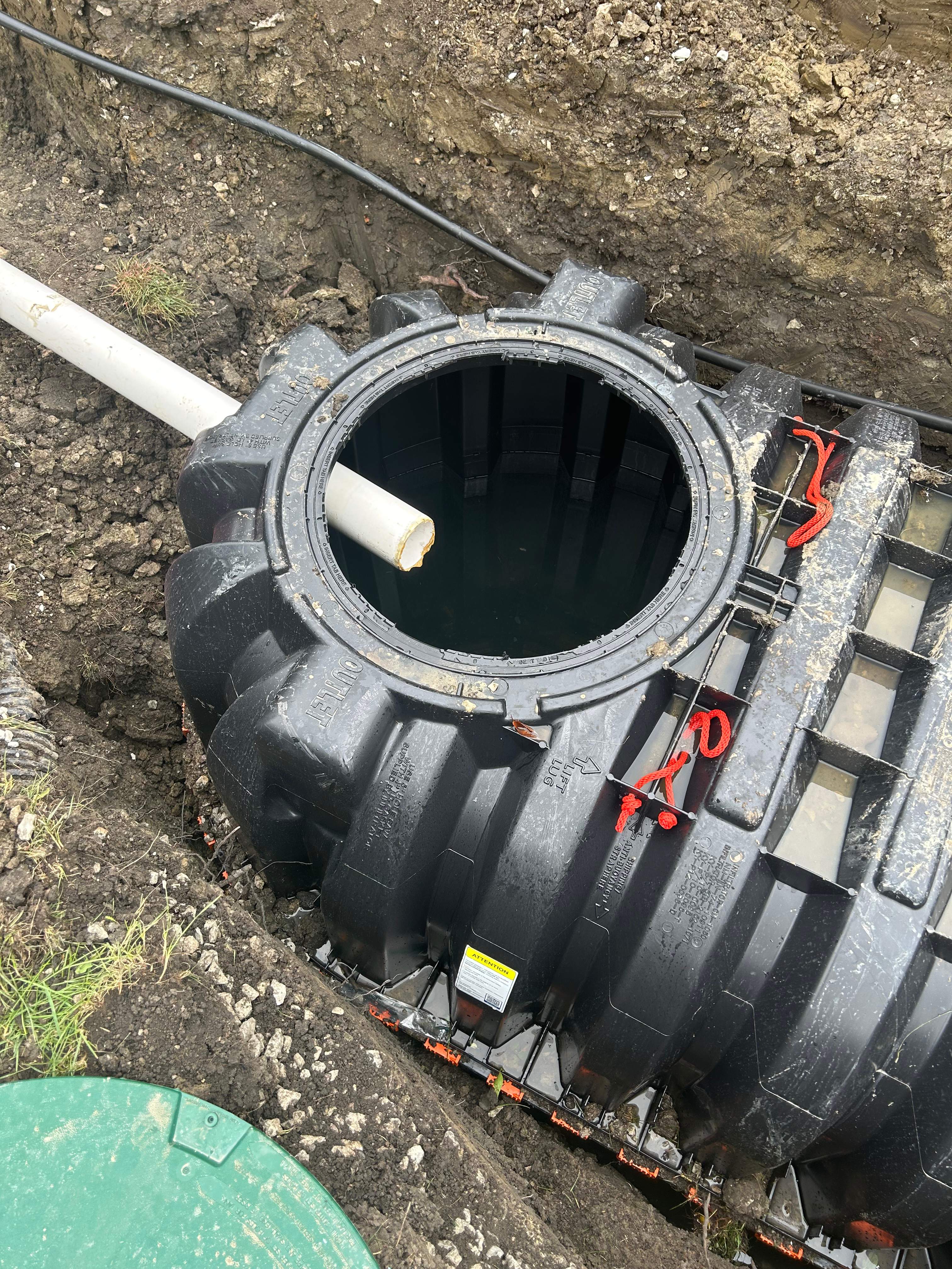 Septic System Installation with Aeration and Chamber Drainage by Allied Water Services