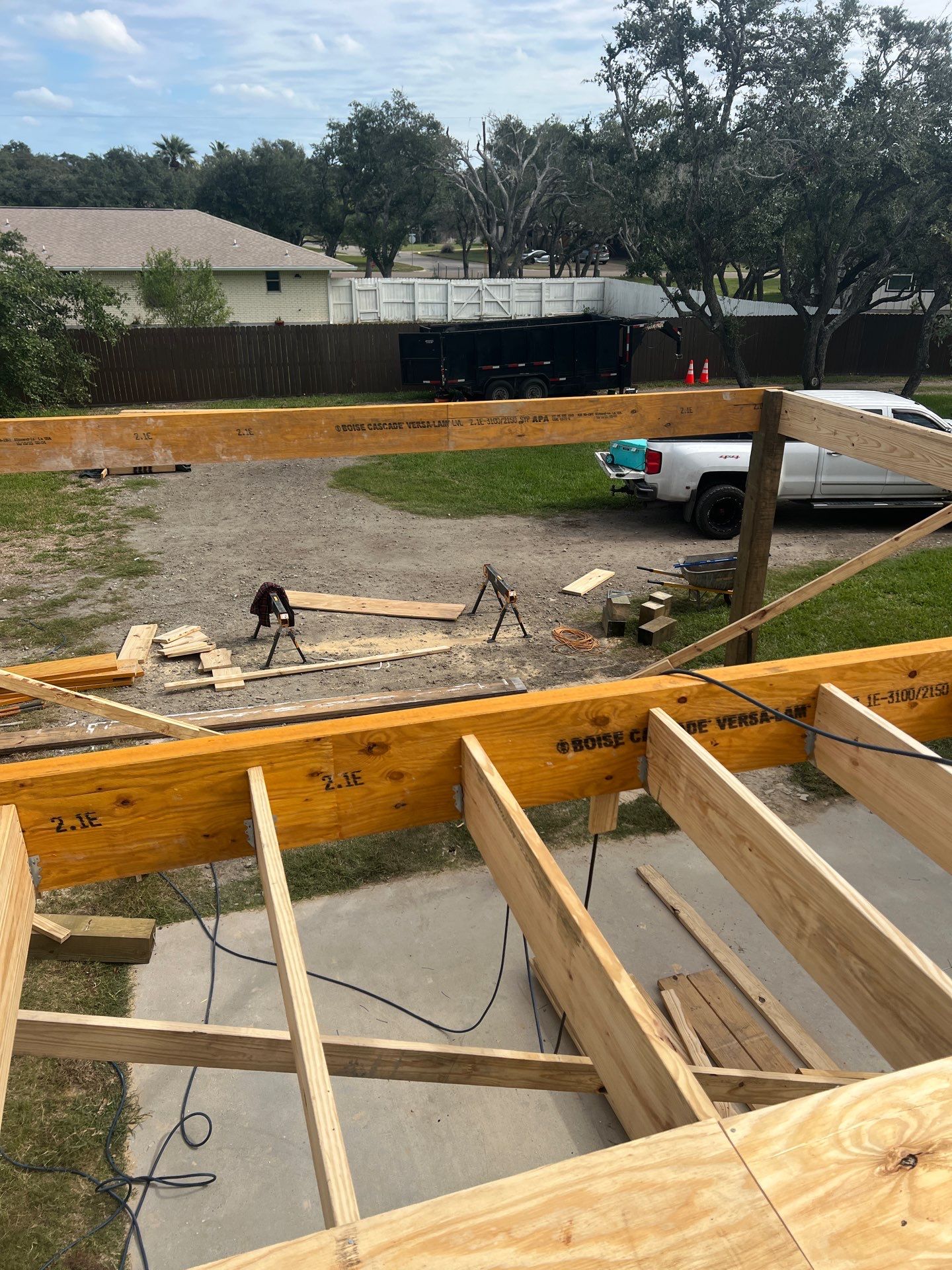 Poolside Pink Top by Bayfront Roofing and Construction
