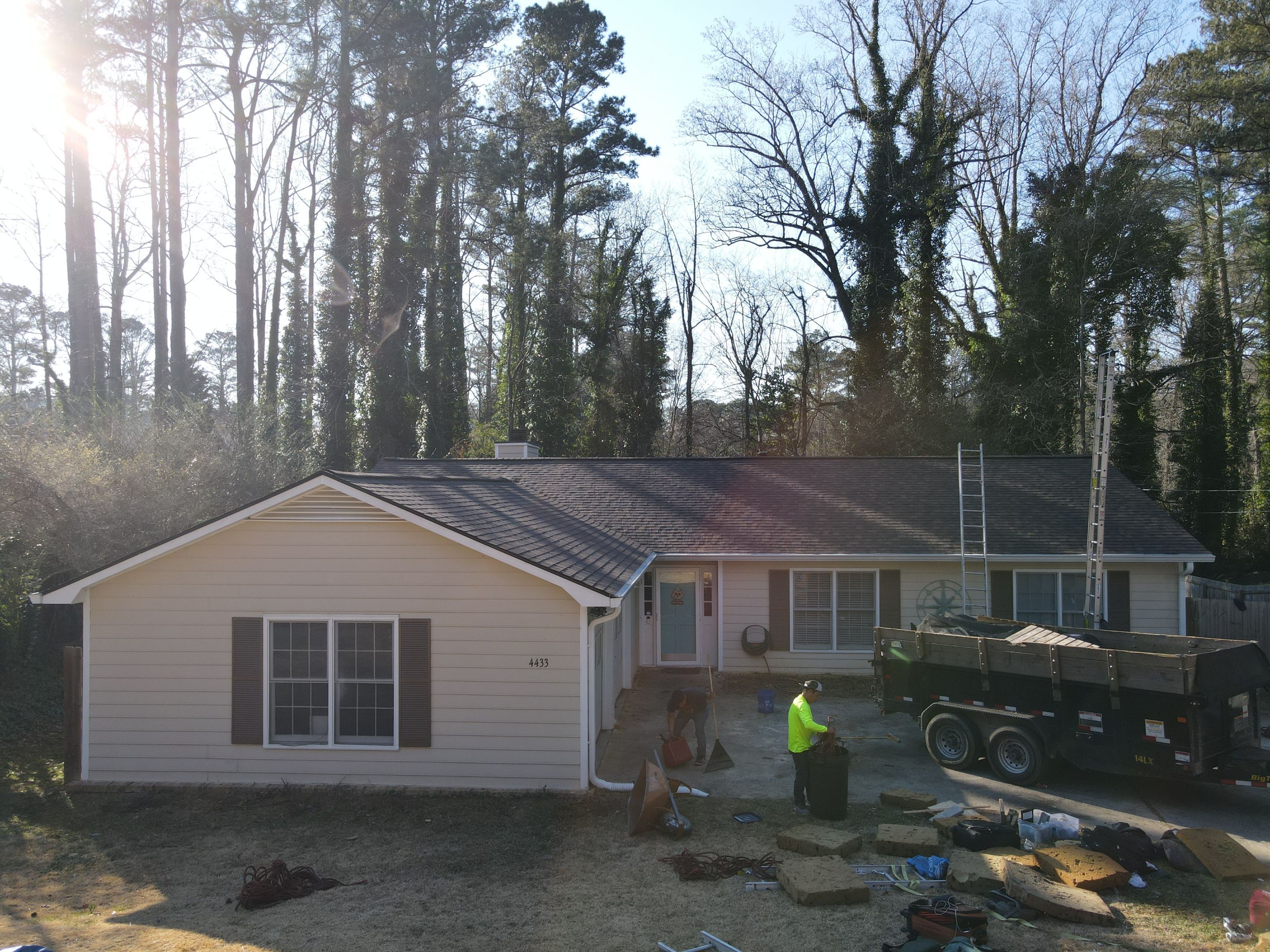 Residential Roofing Installation using Owens Corning by Inspector Roofing and Restoration