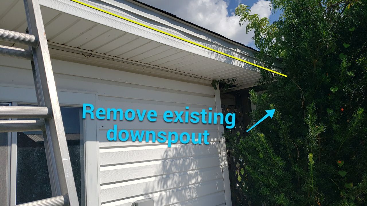 Gutter Installation using K-Style Gutters by Gutter Professors