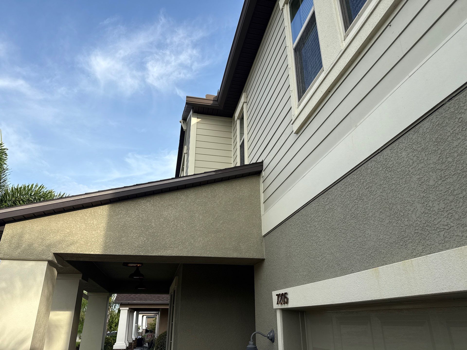 2-Story Asphalt Shingle Roof Cleaning & House Wash – Cypress Mill, Sun City Center, FL by Sunshine AquaWash