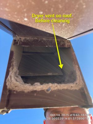 Dryer Vent Cleaning in Ocoee