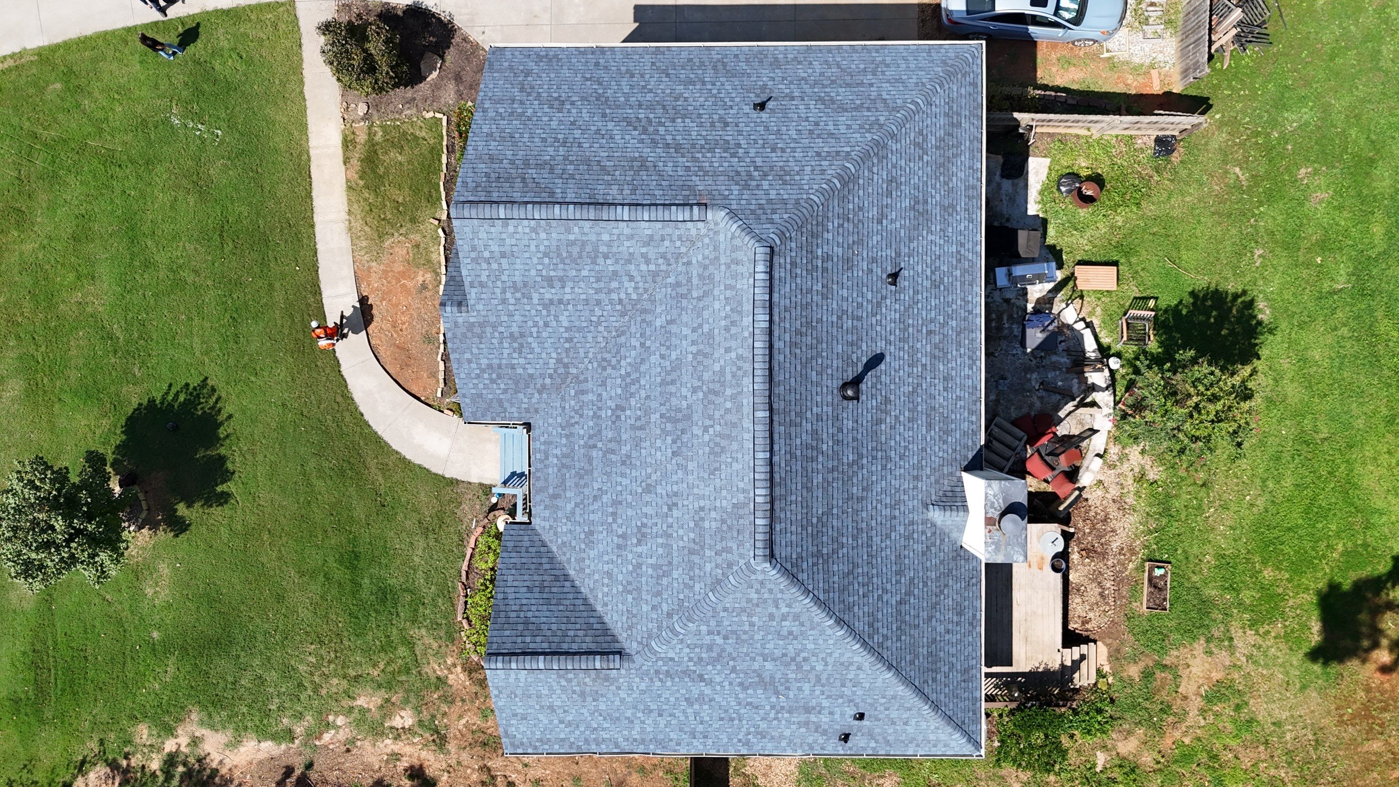Cumming, GA Roof Replacement, CertainTeed Landmark Pro Coastal Blue by Reset Roofing