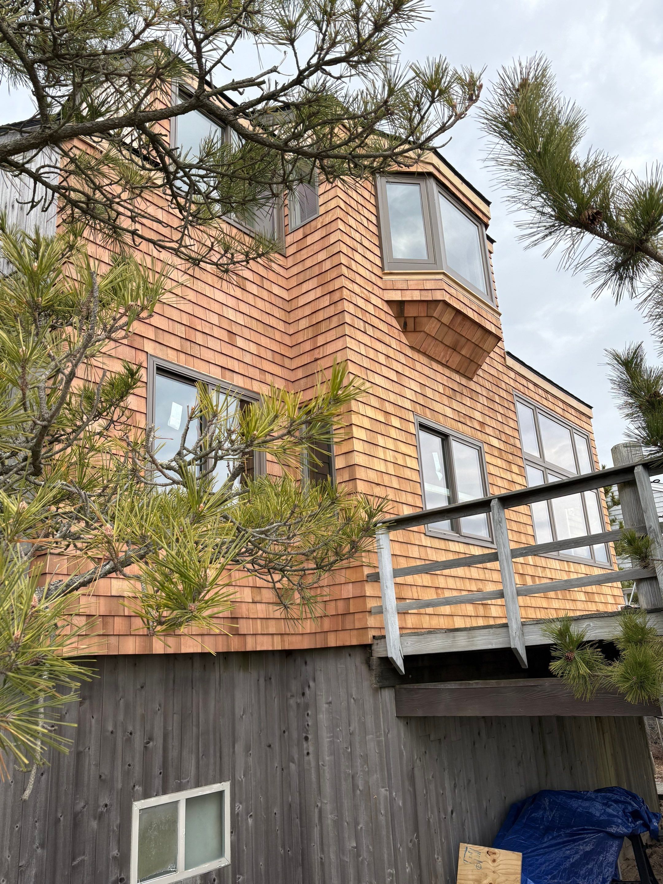 Atlantic Ave - Red Cedar Siding by Rinaldi Brothers