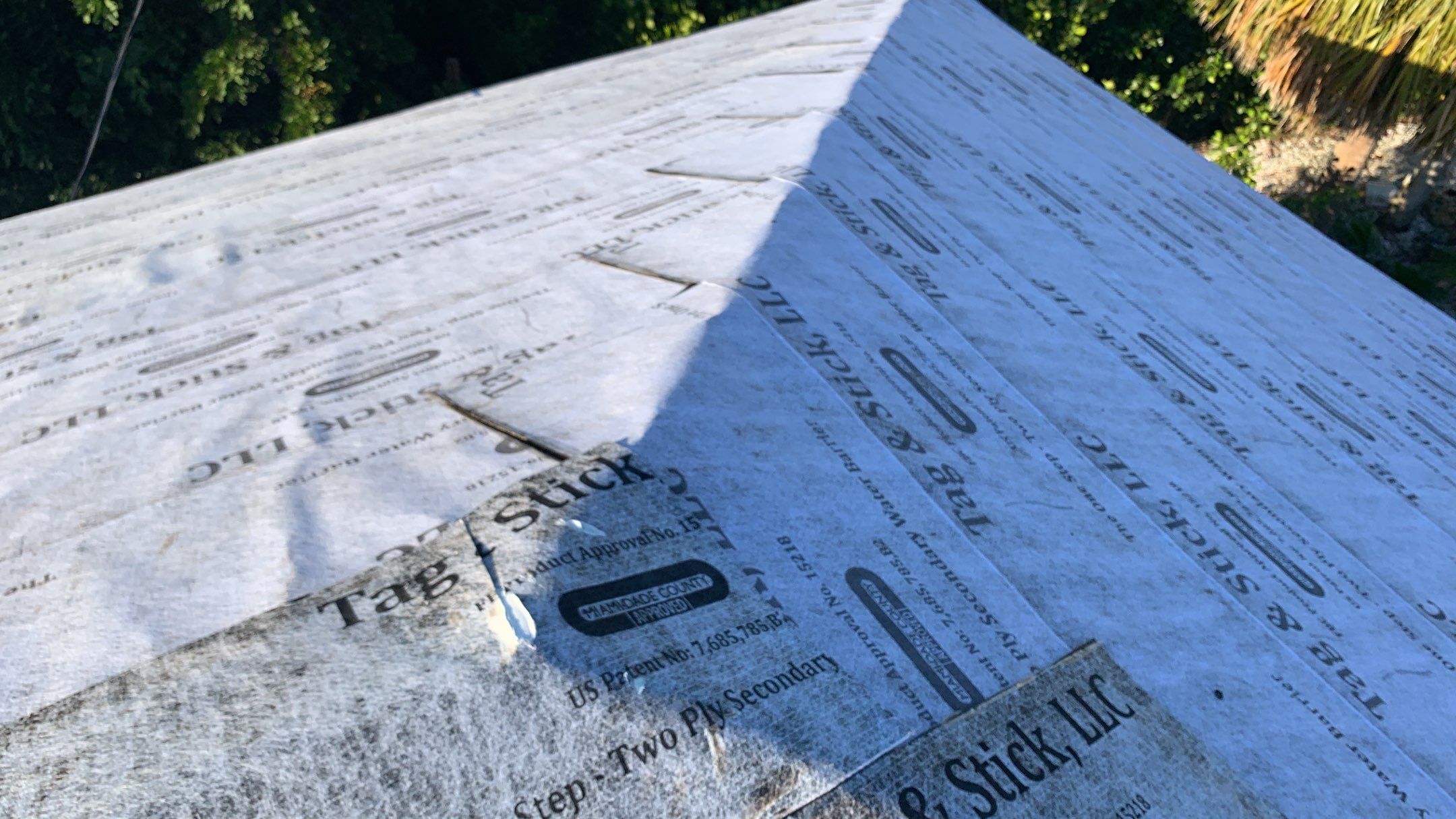 Residential Roofing Installation using 1" Nail strip metal roof by BLUES BROTHERS ROOFING