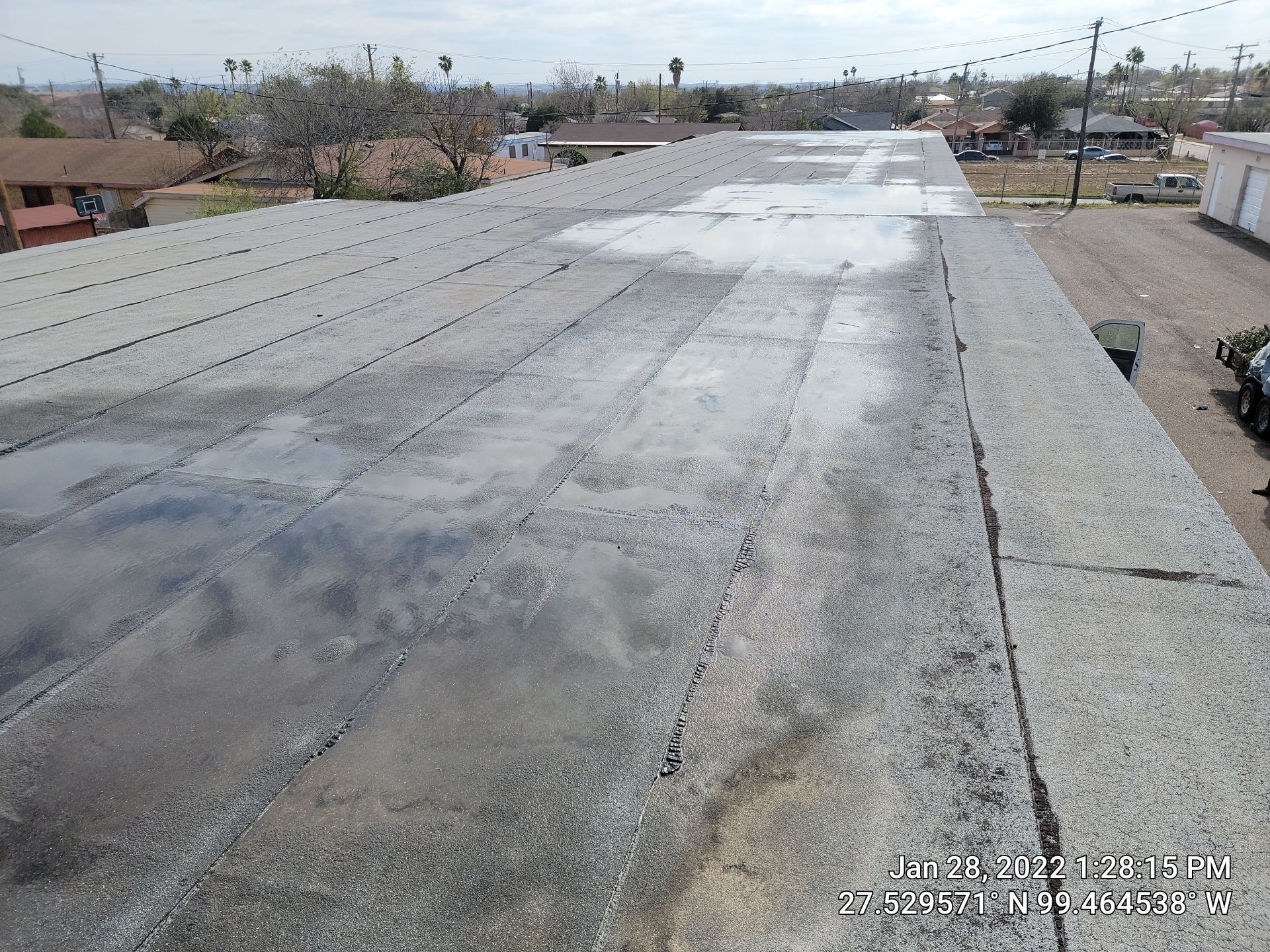 Commercial Roofing Installation using Thermoplastic Polyolefin - GAF  by JM Flores Roofing & Construction, Inc