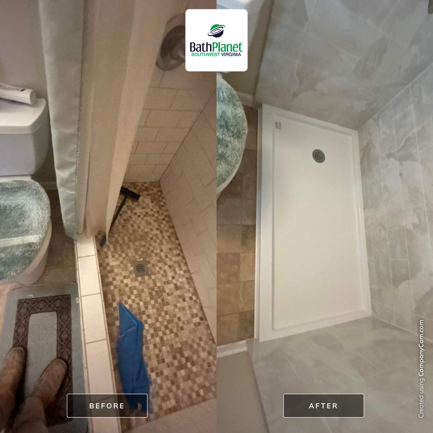 Shower Upgrade by BathPlanet SW Virginia