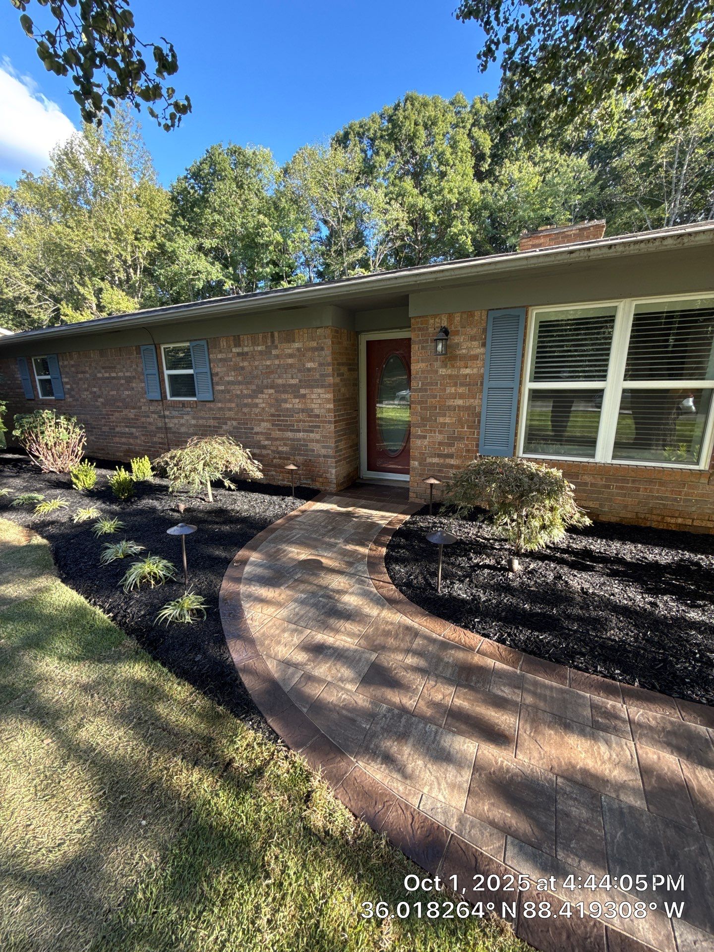 Front Entry Enhancements and a Back Deck Upgrade by Elite Proscapes LLC