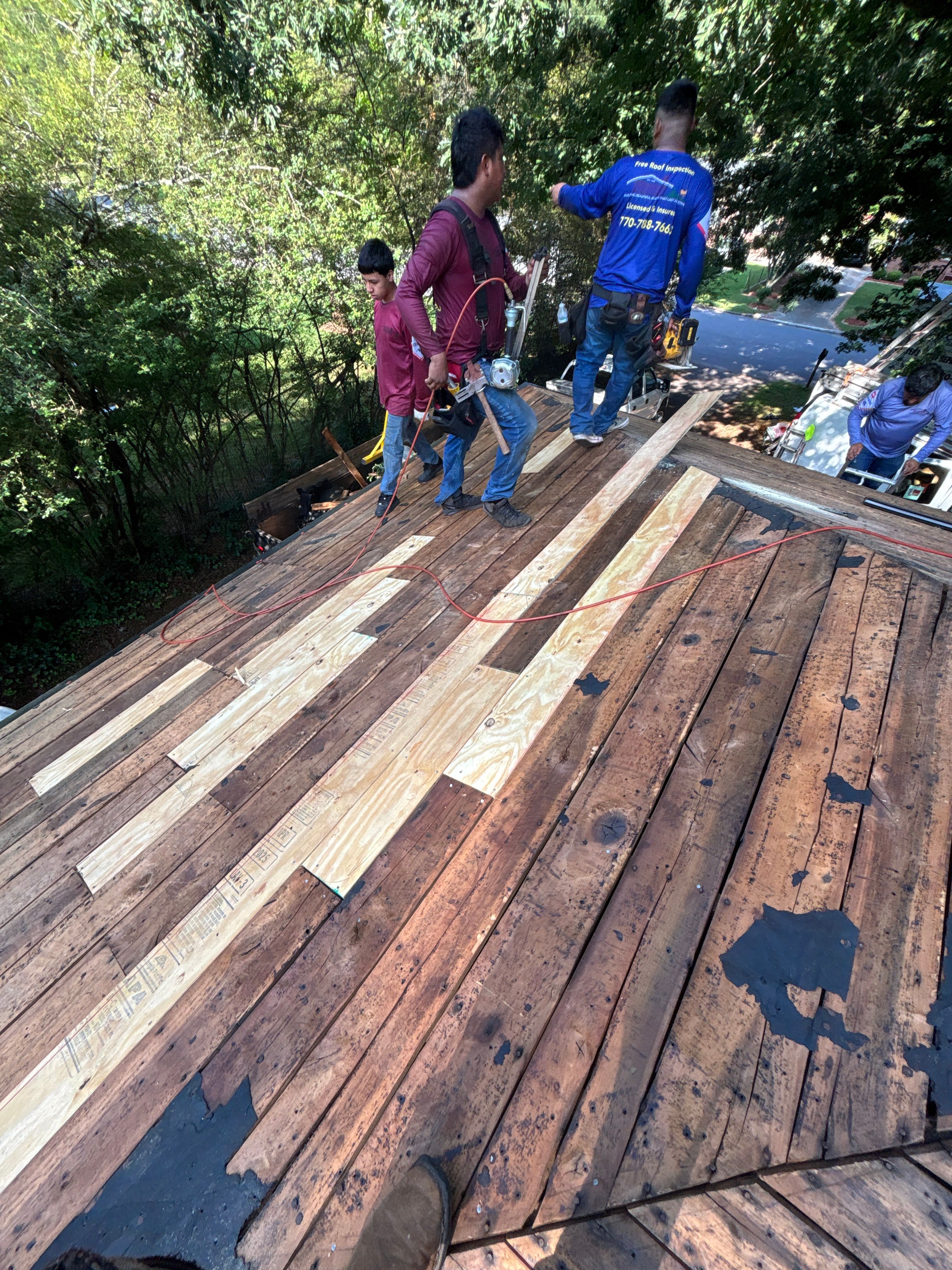 Roof replacement by Deerfield Roofing LLC