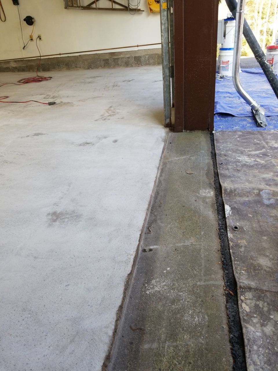 Garage Floor Coating using Penntek in Pebble Beach by Spectrum Painting, LLC