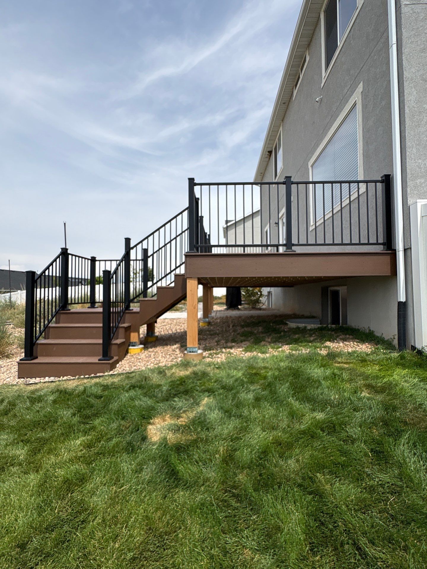 Accessible Backyard Deck Addition by SAGE Decks