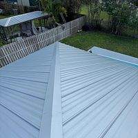 24ga 1" Nail-Strip Mill Finish by Total Roofing System The Metal Roof Experts