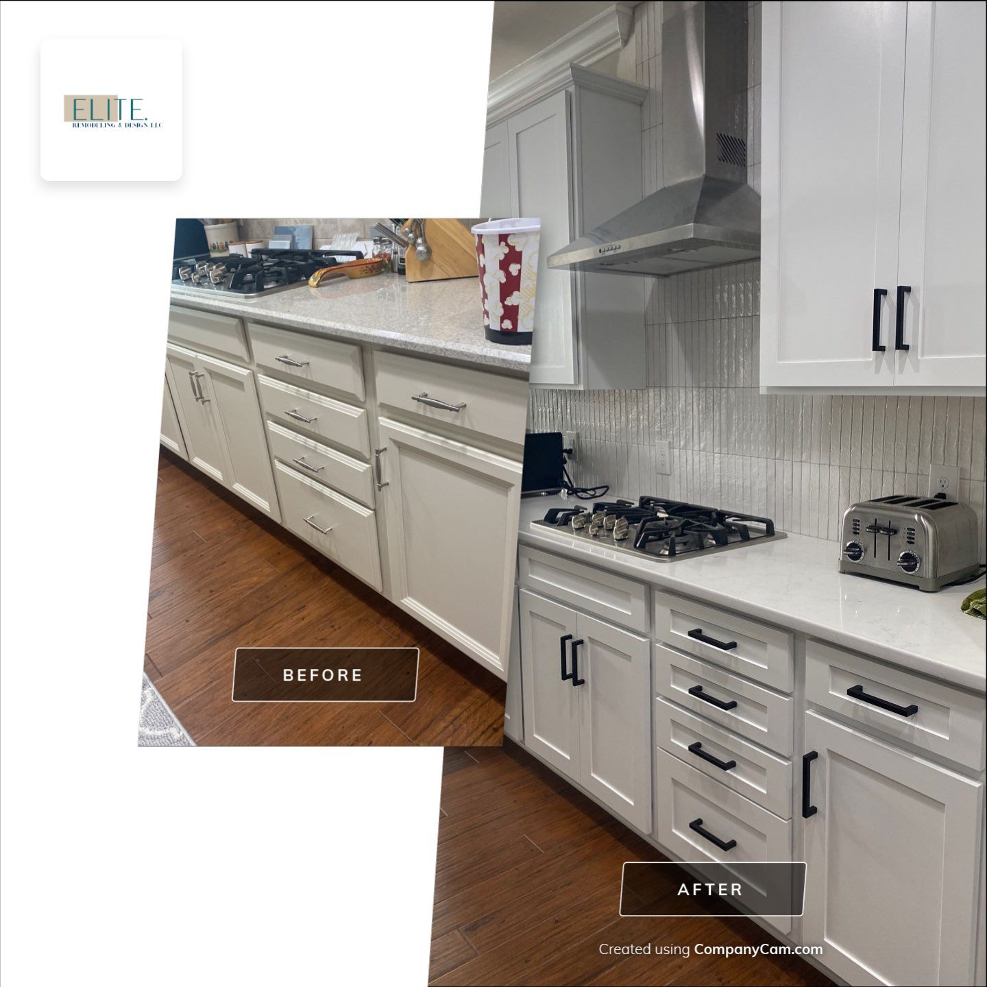 A Pathway to Elegance – A Classic Kitchen Refreshed with Modern Touches in Holly Springs by Elite Remodeling and Design LLC