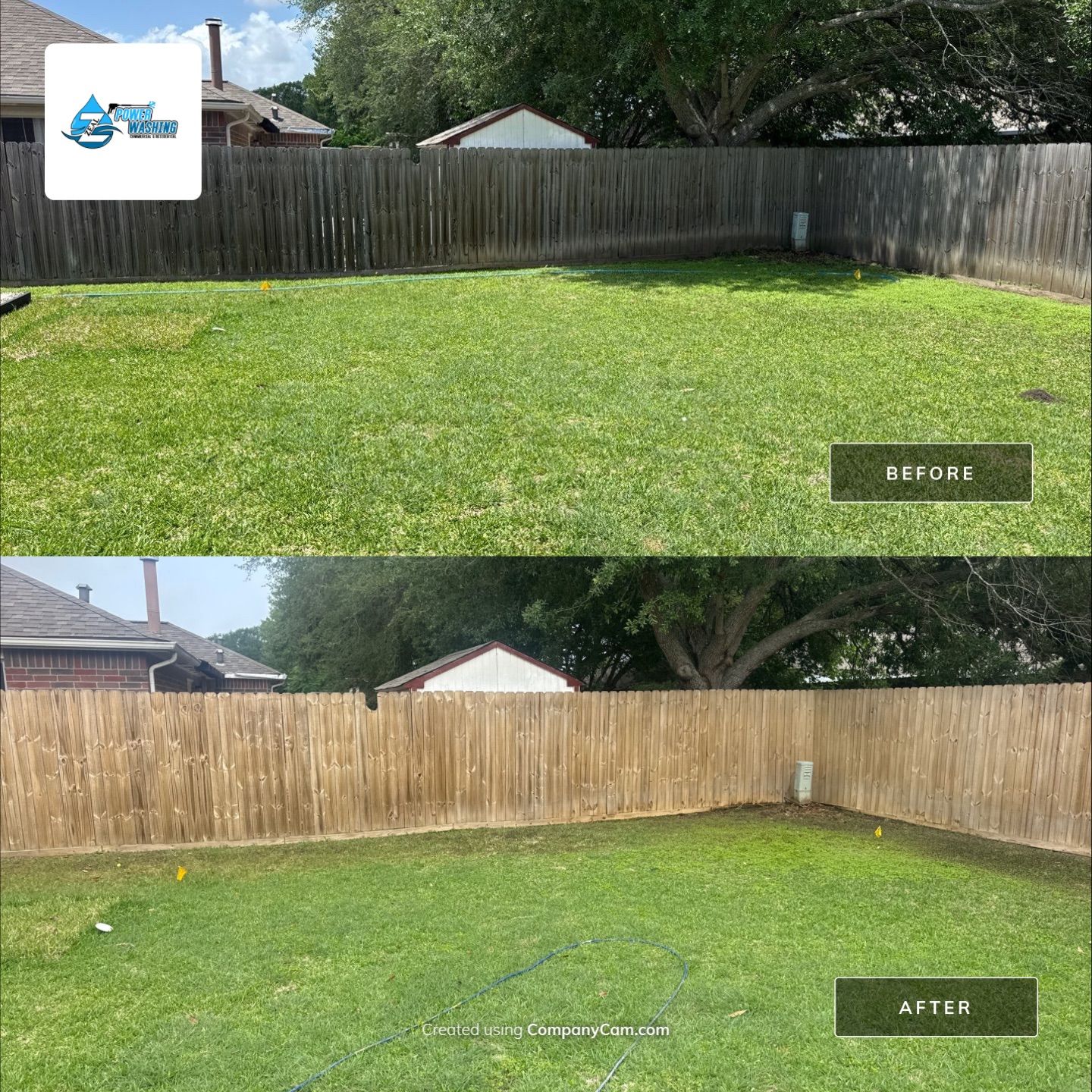 Night and day difference! by Zeal Power Washing
