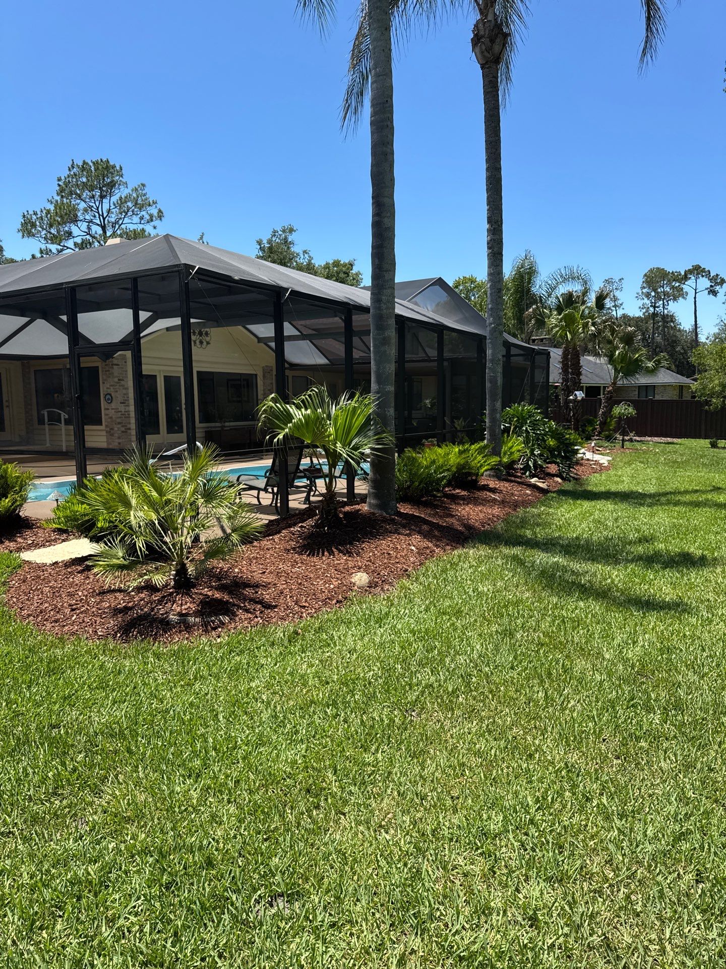 Deerwood Resident | Pine Bark Install & Clean-Up by ProGreen Services