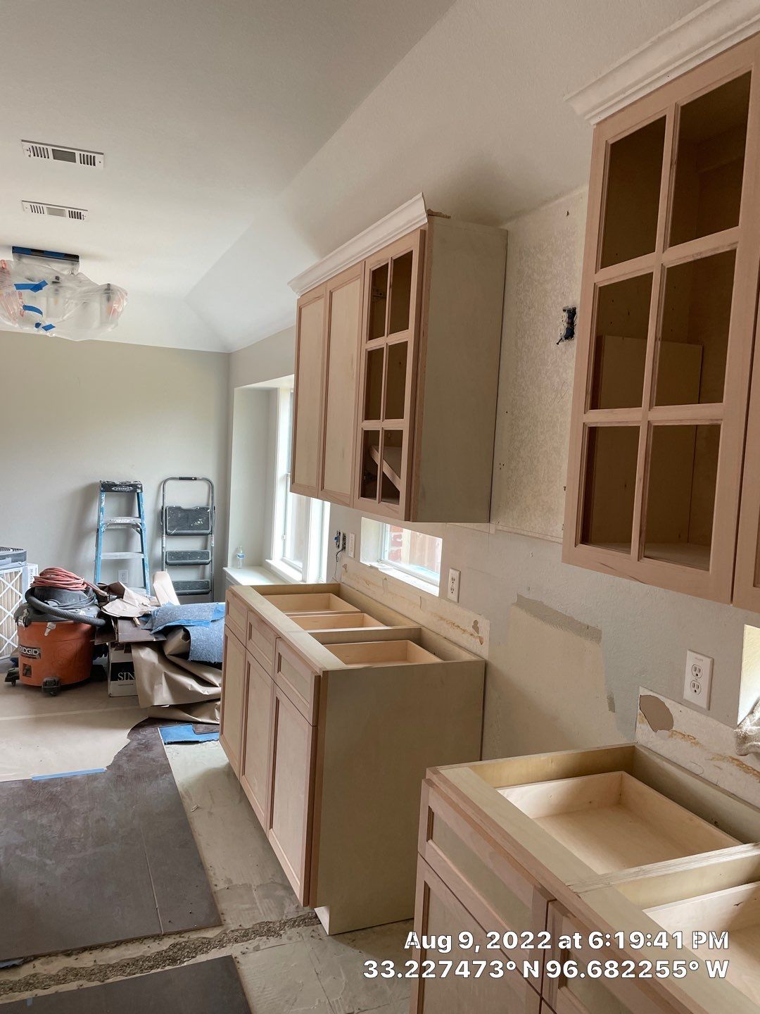 Custom cabinetry Kitchen Remodel by SLM General Contractors & Roofing