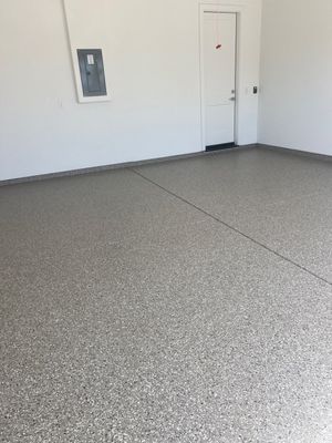 Garage Concrete Coating in Tracy