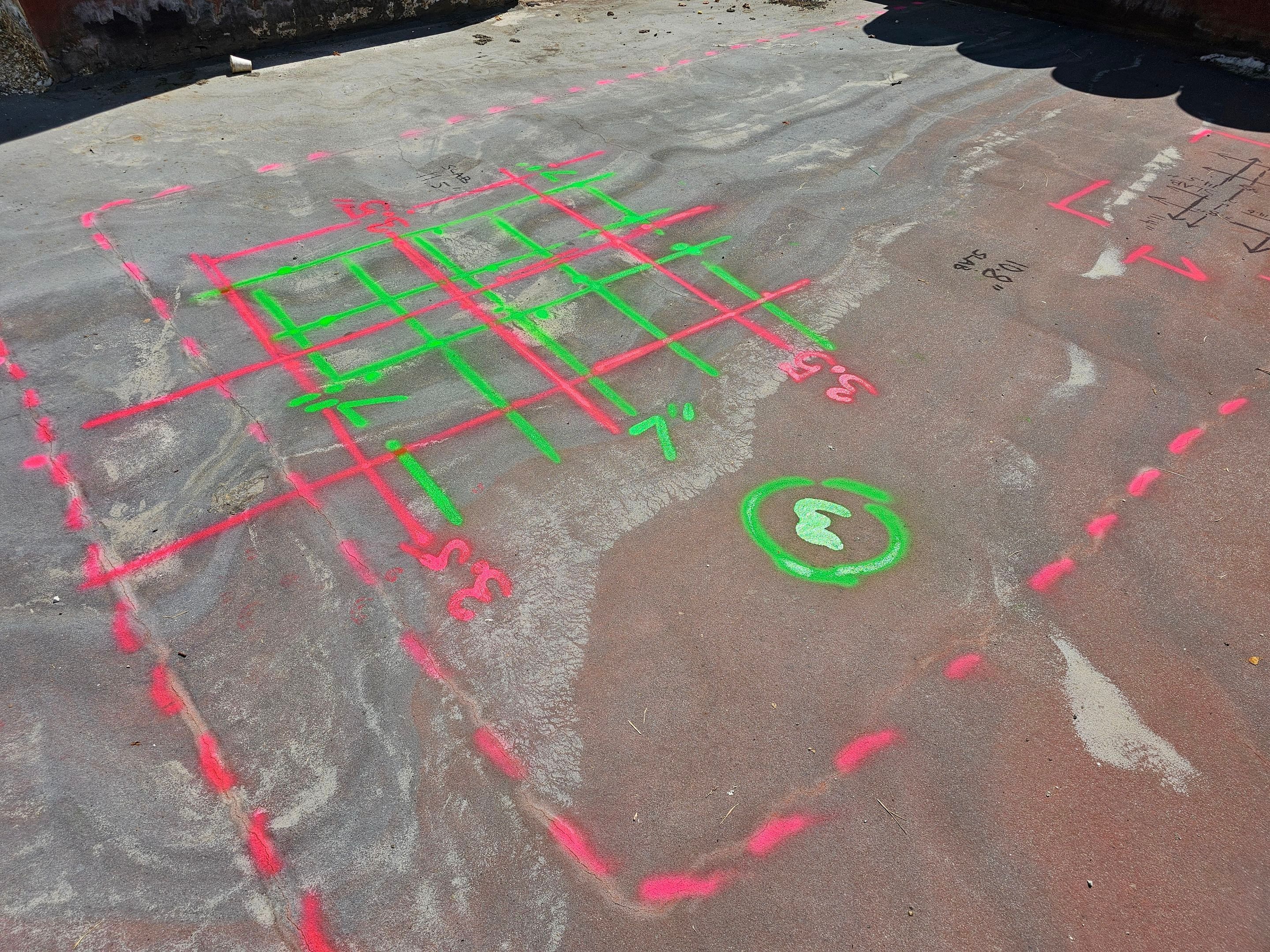 Obtain reinforcement and slab thickness data by Alsip Locating Service, LLC