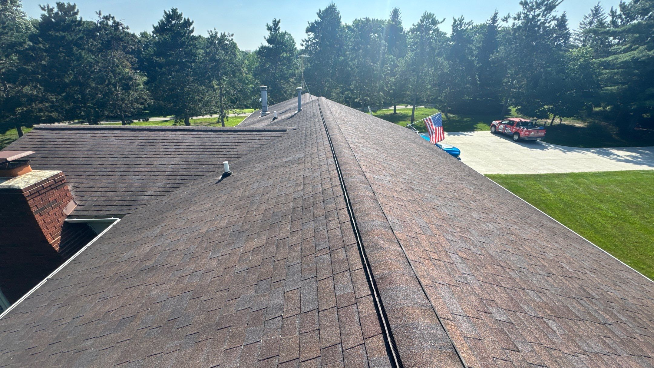 Roof Replacement using Owens Corning Onyx Black by 180 Contractors