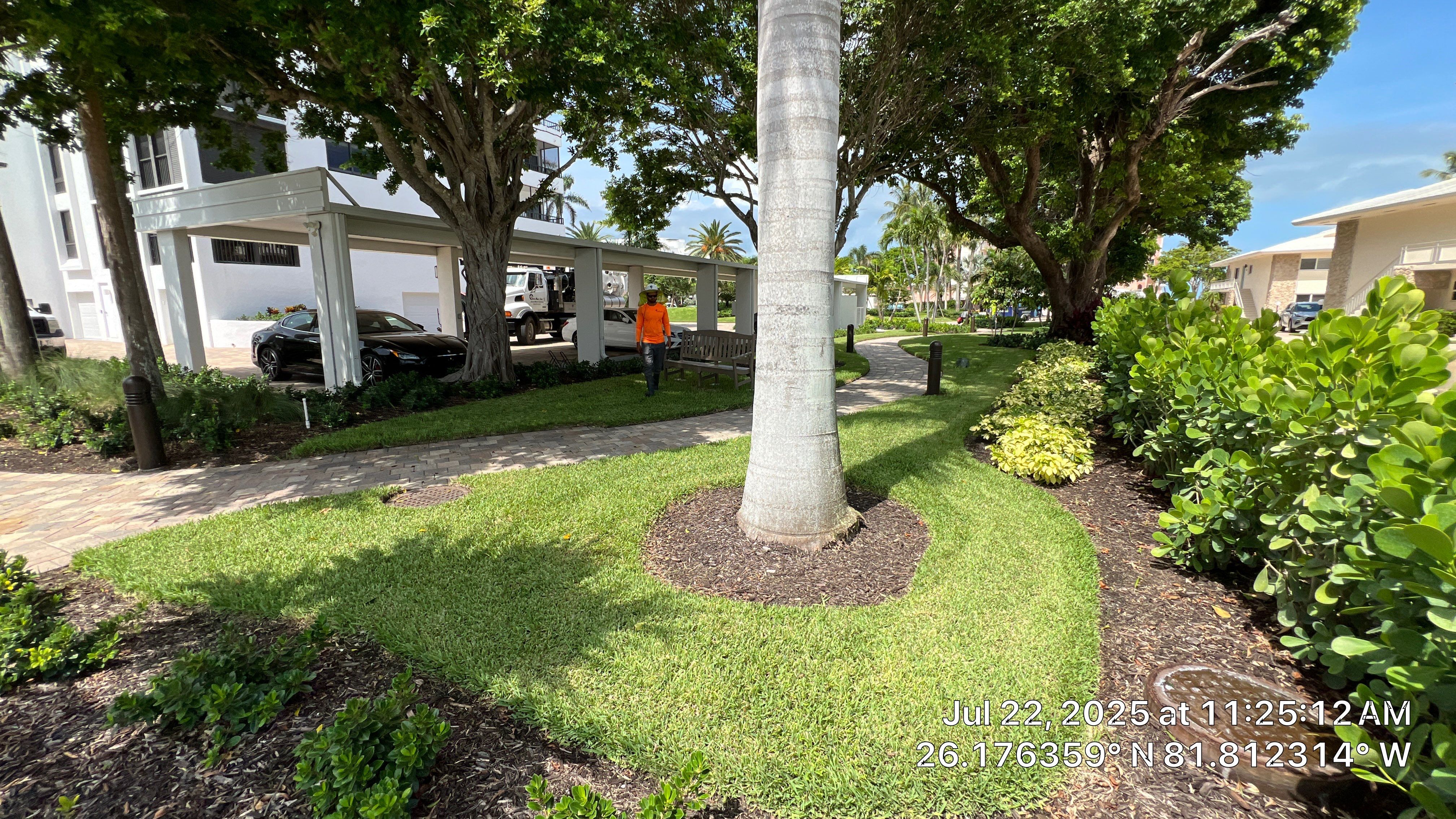 Naples Condo Complex Stormwater System Maintenance and Hurricane Cleanup by APS Power & Water