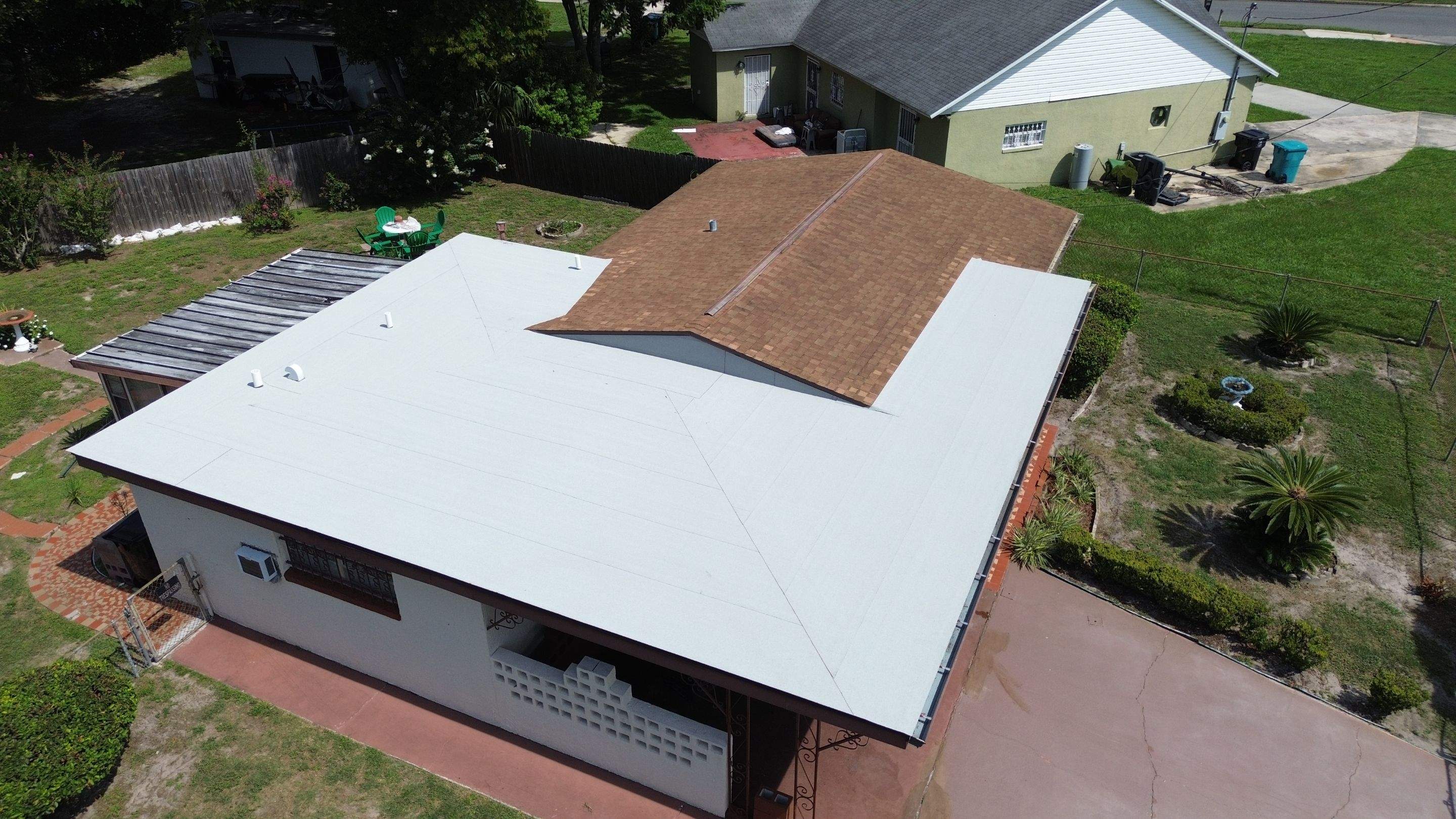 Residential Reroof in Orlando FL by Gold Key Roofing