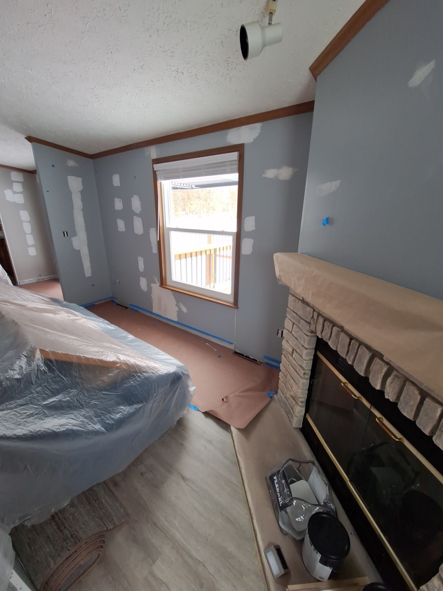 Interior Painting & Trim Refresh in Hesperia, Michigan by Gordon Painting
