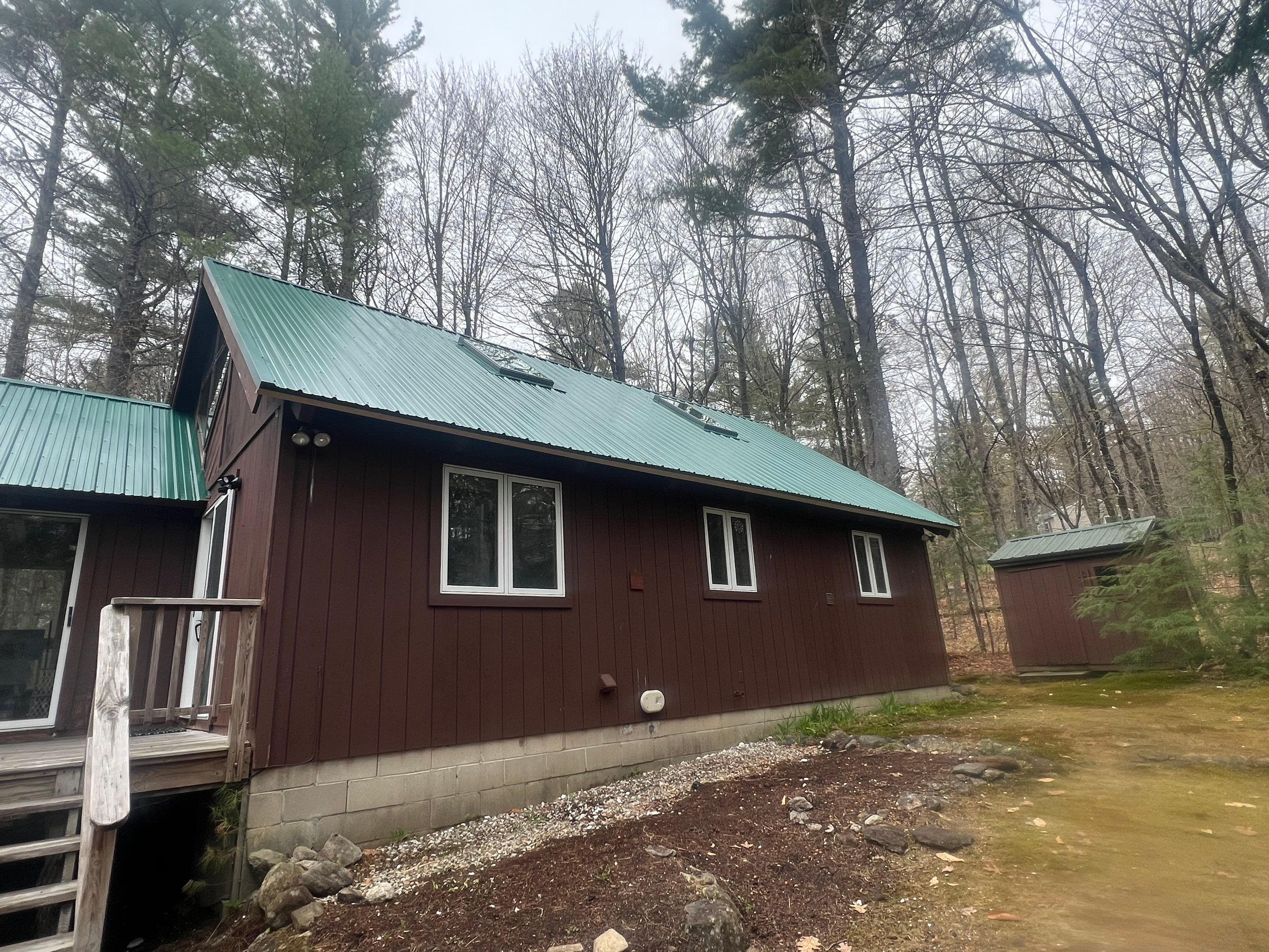 Metal Roof In Moultonborough, NH by Tall pine roofing