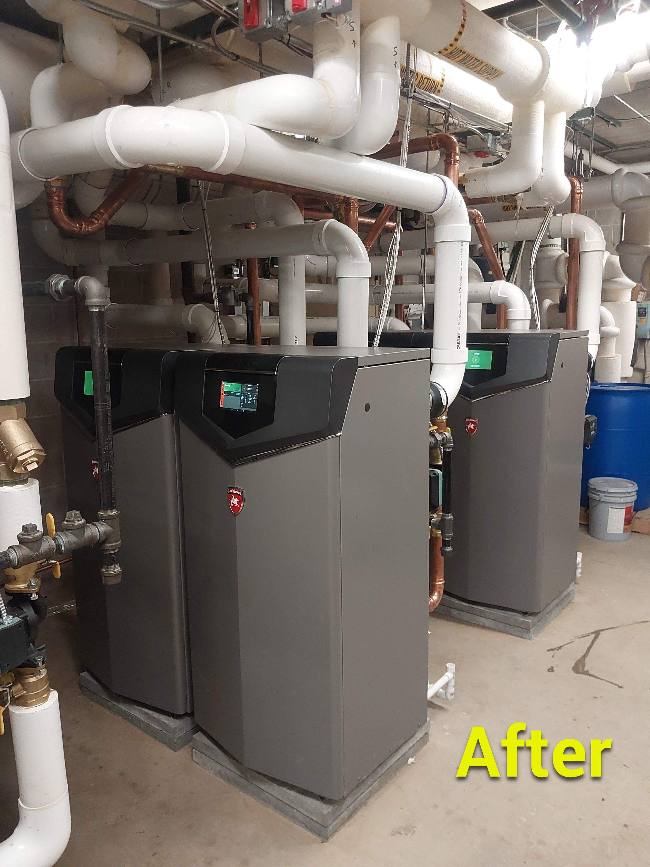 Domestic Hot Water Boiler Replacement