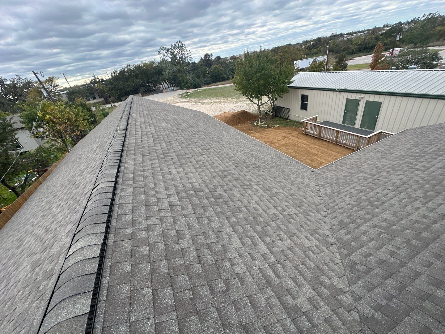 Commercial Roof Replacement using GAF shingles by Elite Roofing LLC