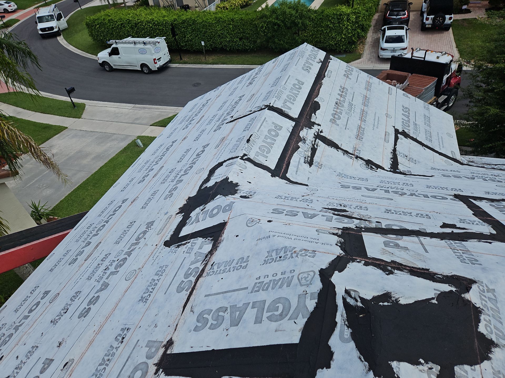 Residential Roofing Installation using Eagle Roofing Tile by BLUES BROTHERS ROOFING