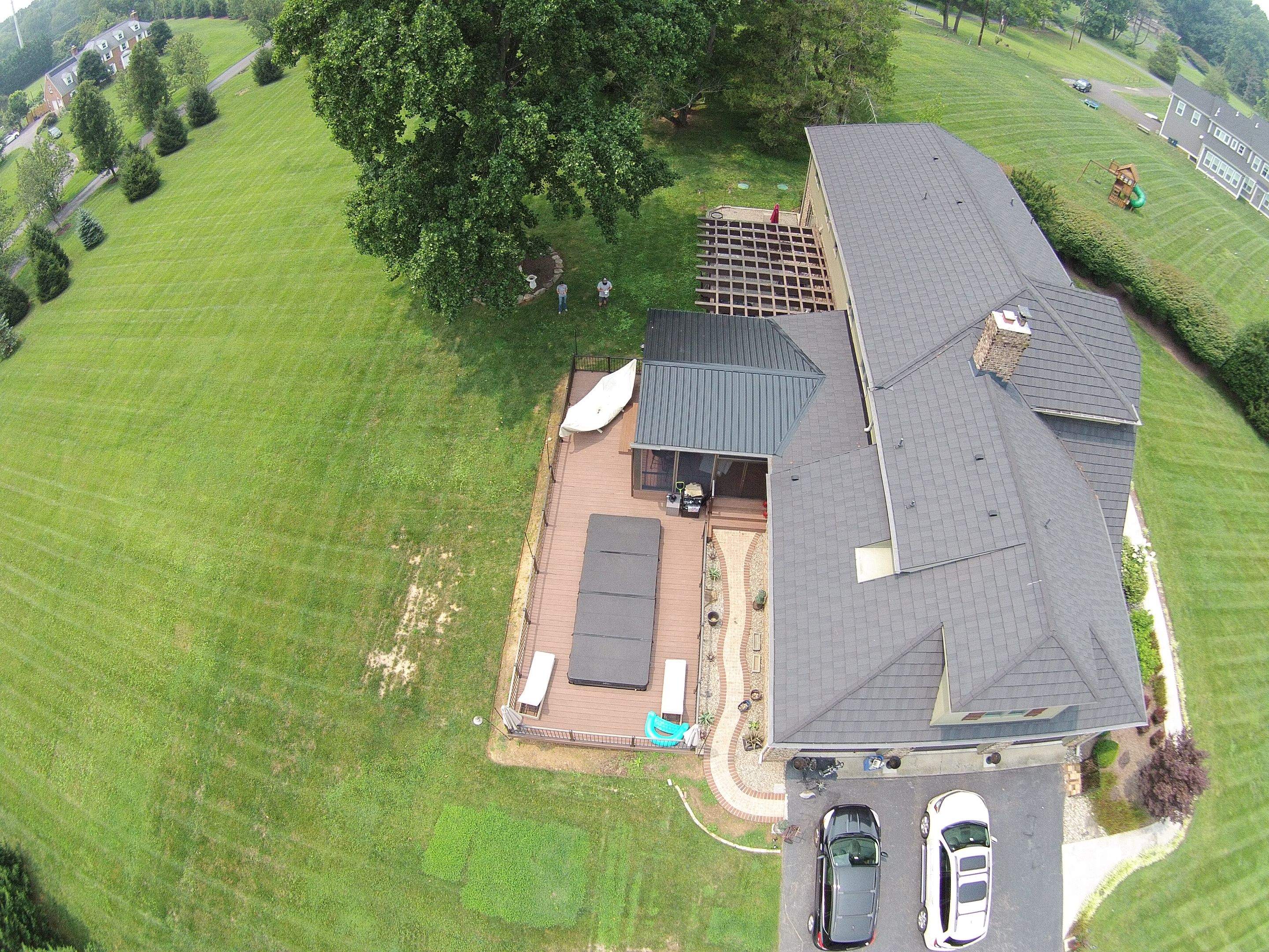 Deck/Screen porch Transformation using Timbertech by The Smet Companies, LLC