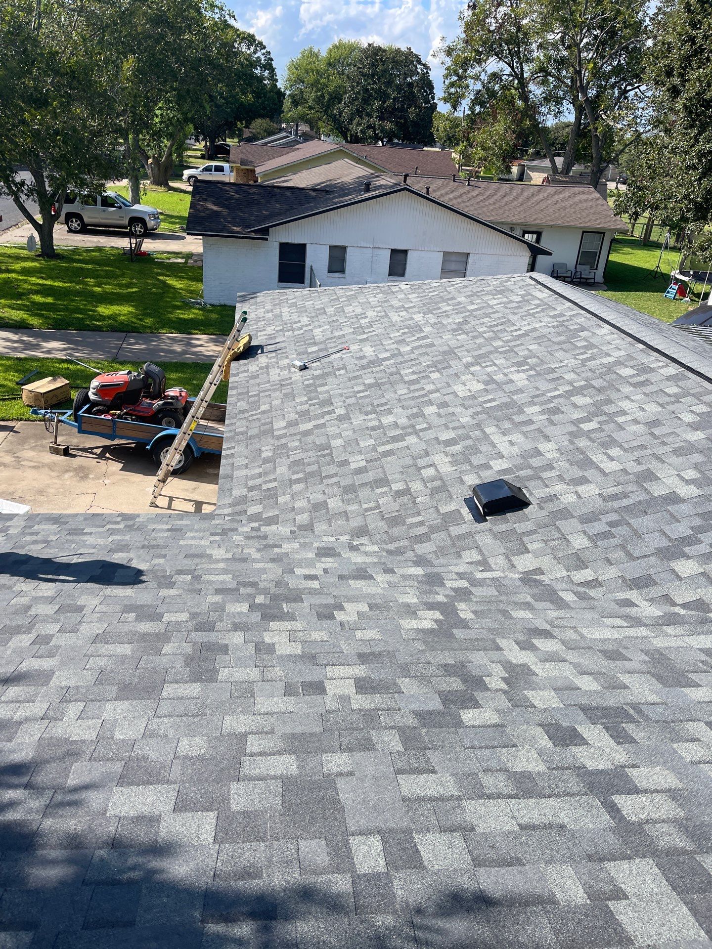 Residential Roofing Installation using Owen's Corning Duration (Lifetime) Shingles by Roof Repair Company