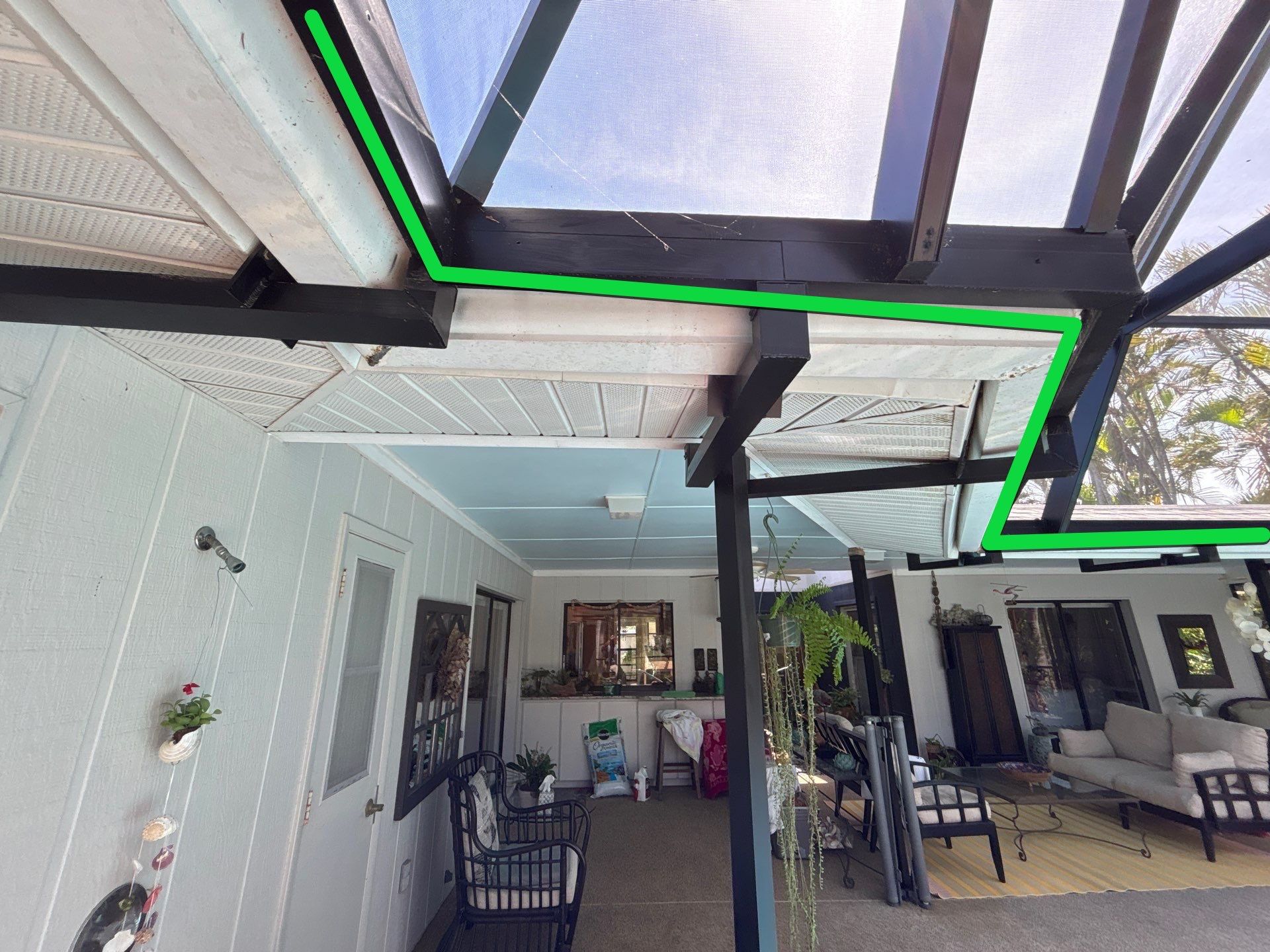 Brown 6-Inch Seamless Gutters in SarasotaFL by Gutter Professors