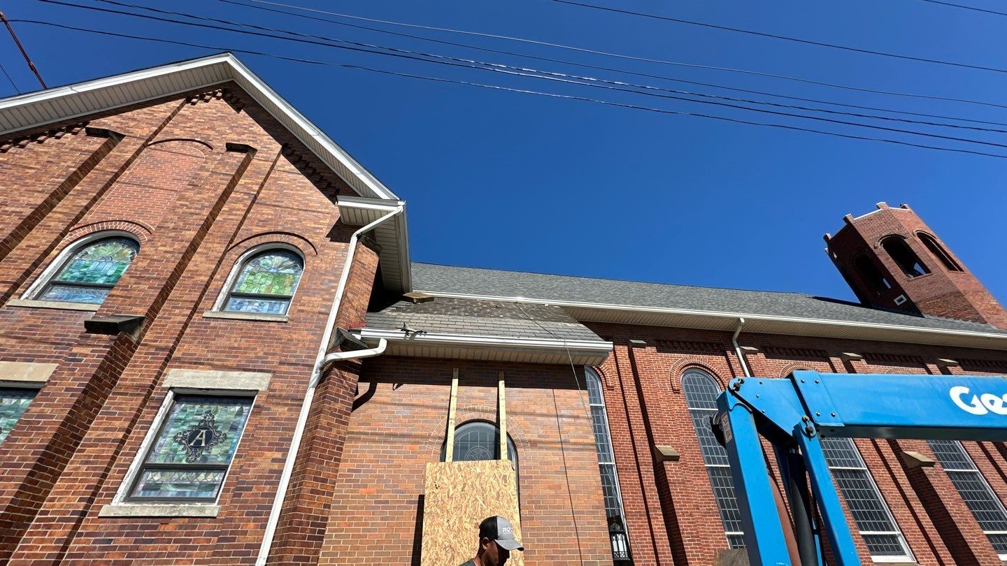 Commercial Roofing Installation using Duration Series Shingles - Estate Gray by RoofX 