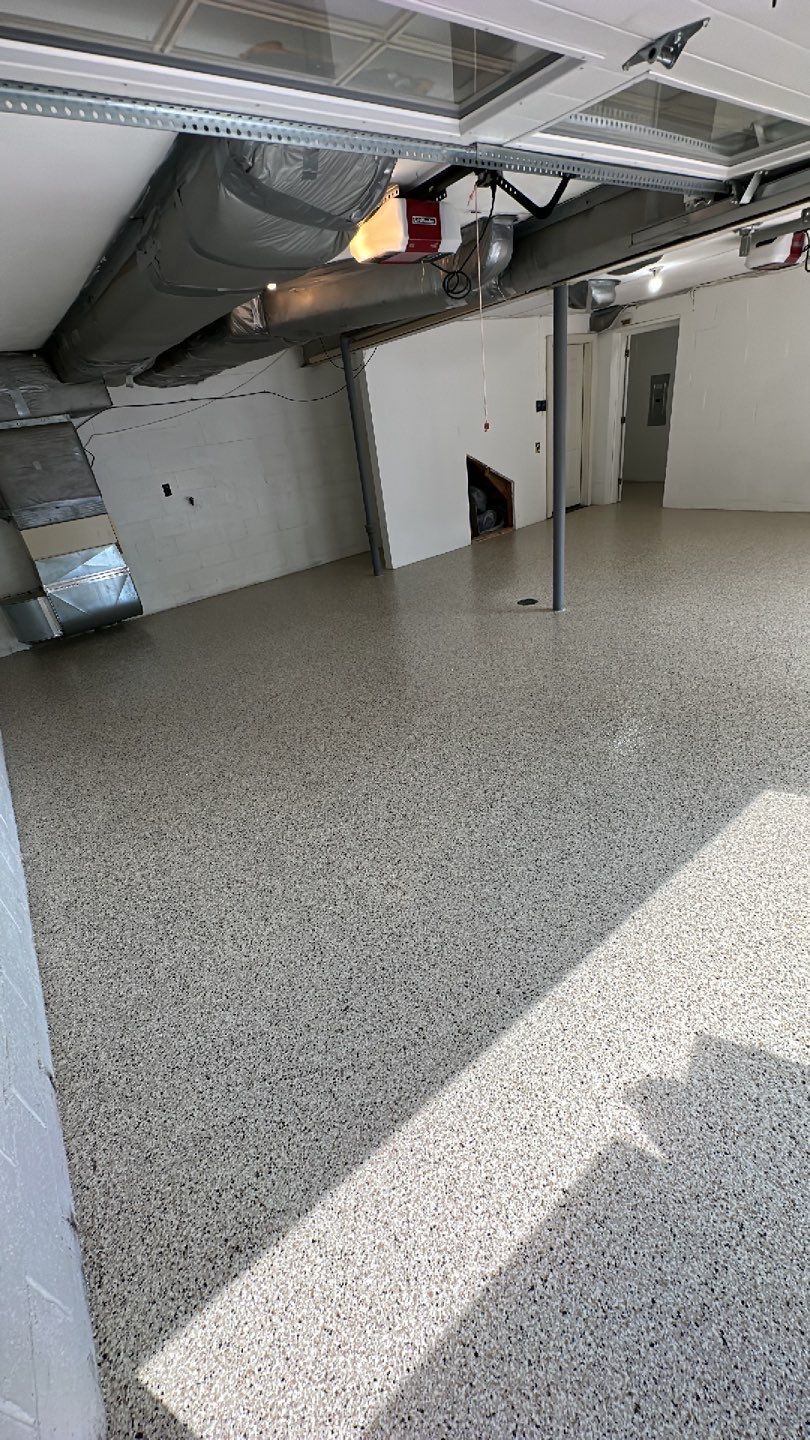 Porch, steps and Garage Project in Crafton by Floors in a Day, Inc