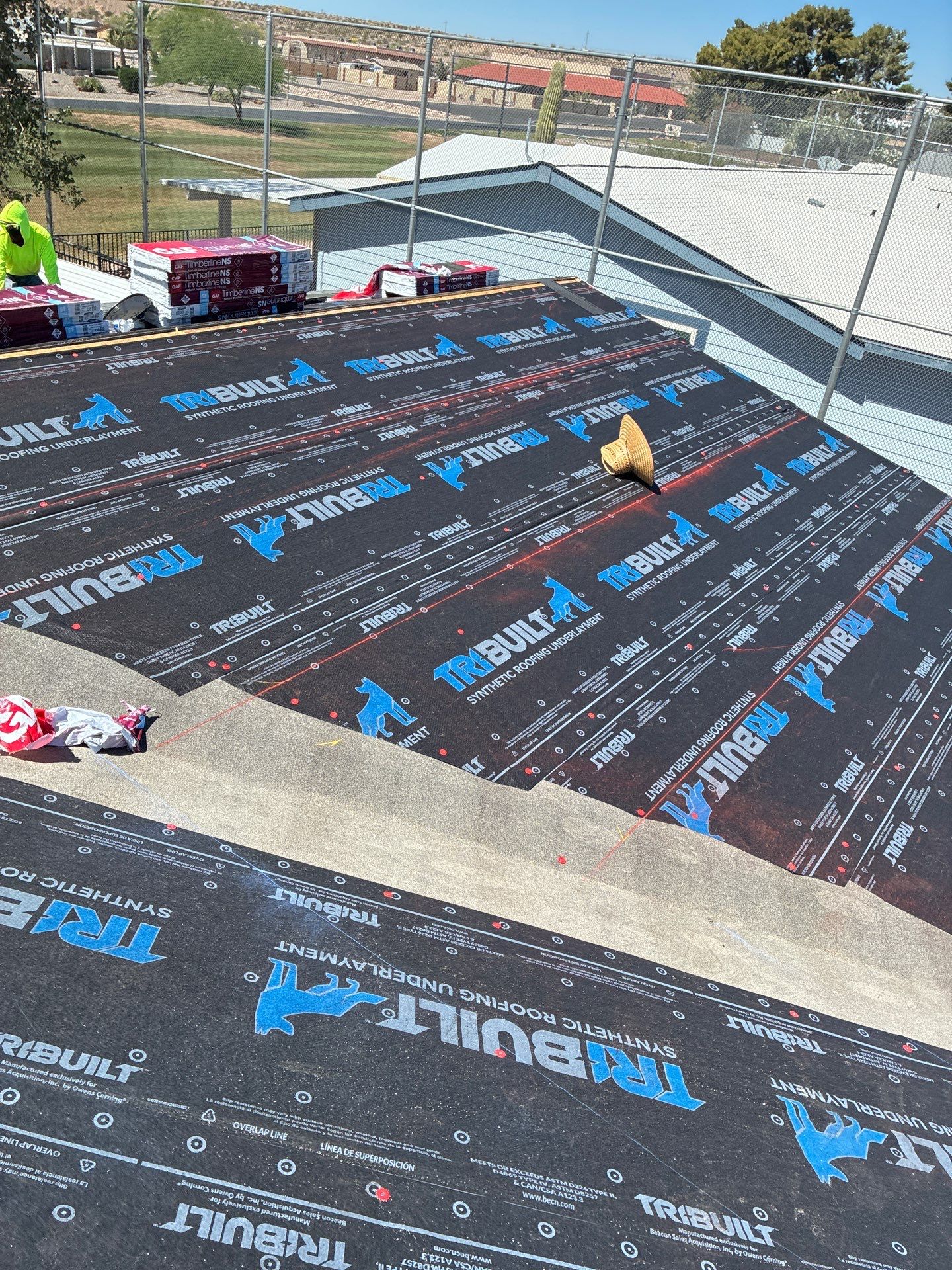 Residential Roof Install using GAF by Weather-Tite Roofing